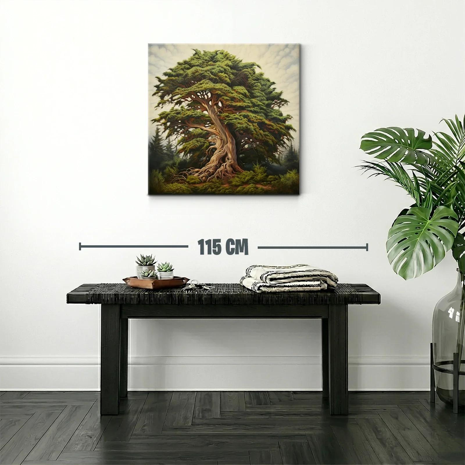 Majestuoso Árbol Antiguo en Paisaje Natural — miniatura 2