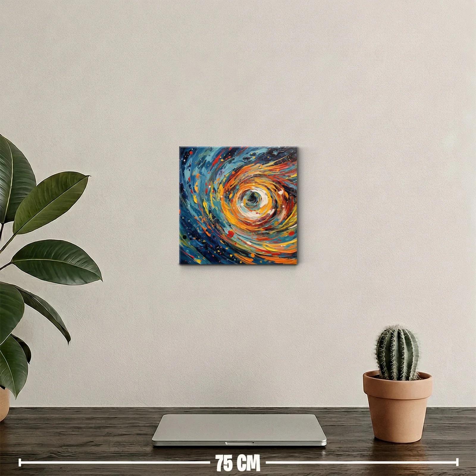Espiral de colores vibrantes en movimiento dinámico — miniatura 2