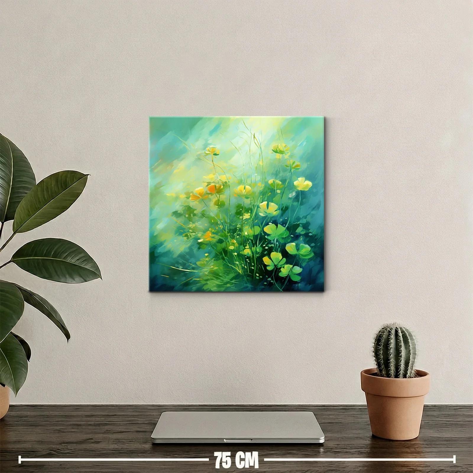 Ramillete de flores amarillas con luz natural vibrant — miniatura 2