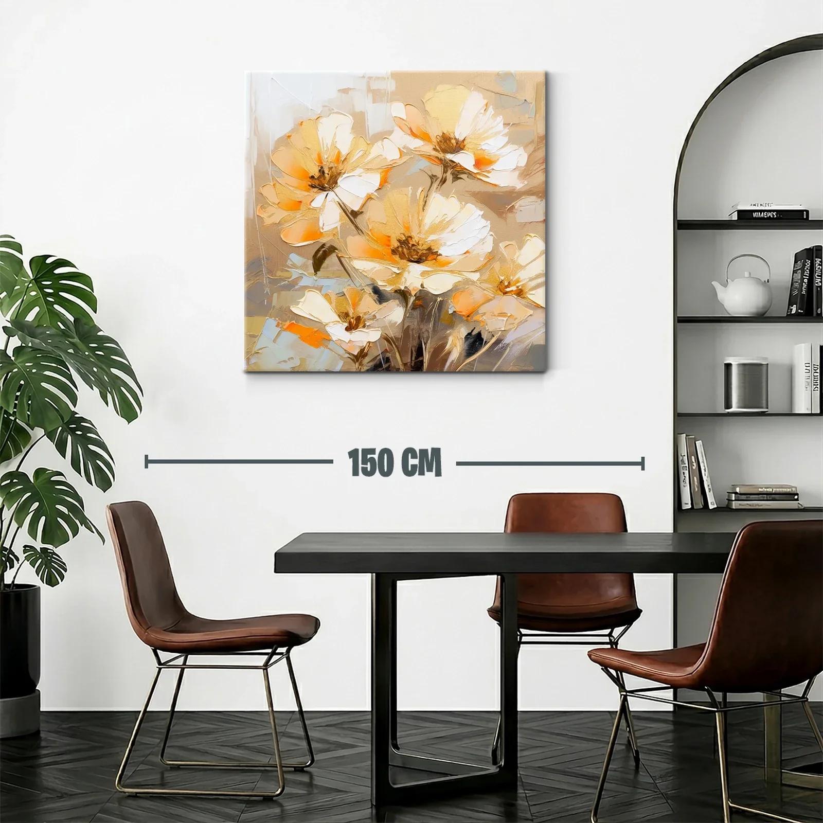 Flores luminosas en tonos cálidos y suaves — miniatura 2
