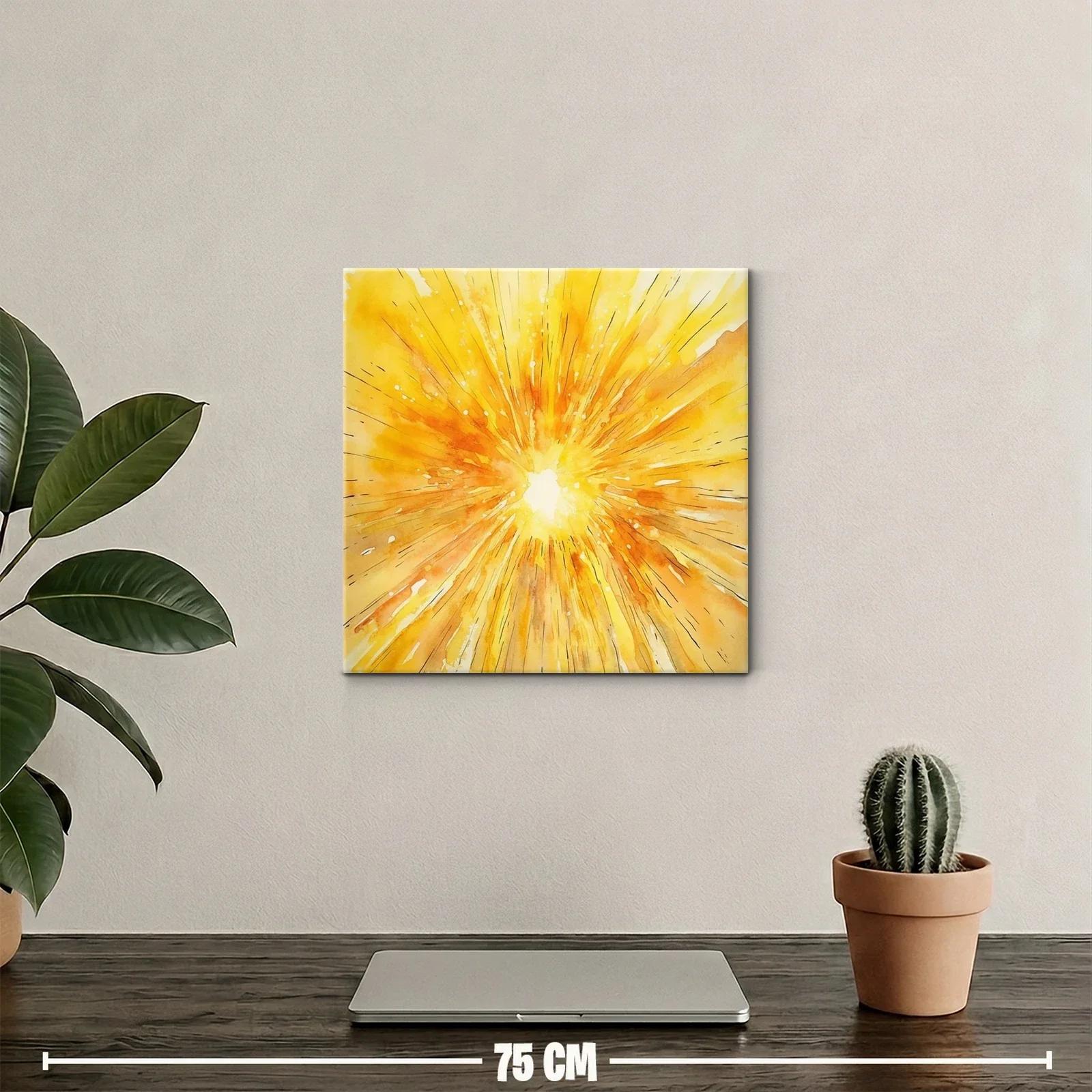 Explosión de Luz y Calidez en Tonos Amarillos y Naranjas — miniatura 2
