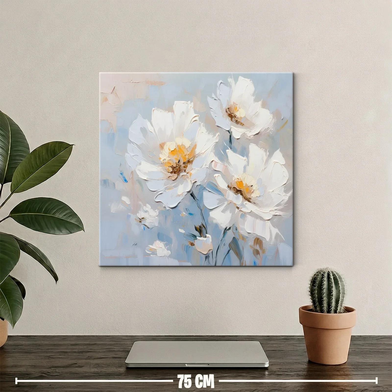Cuadro floral con tonalidades suaves y elegantes — miniatura 2