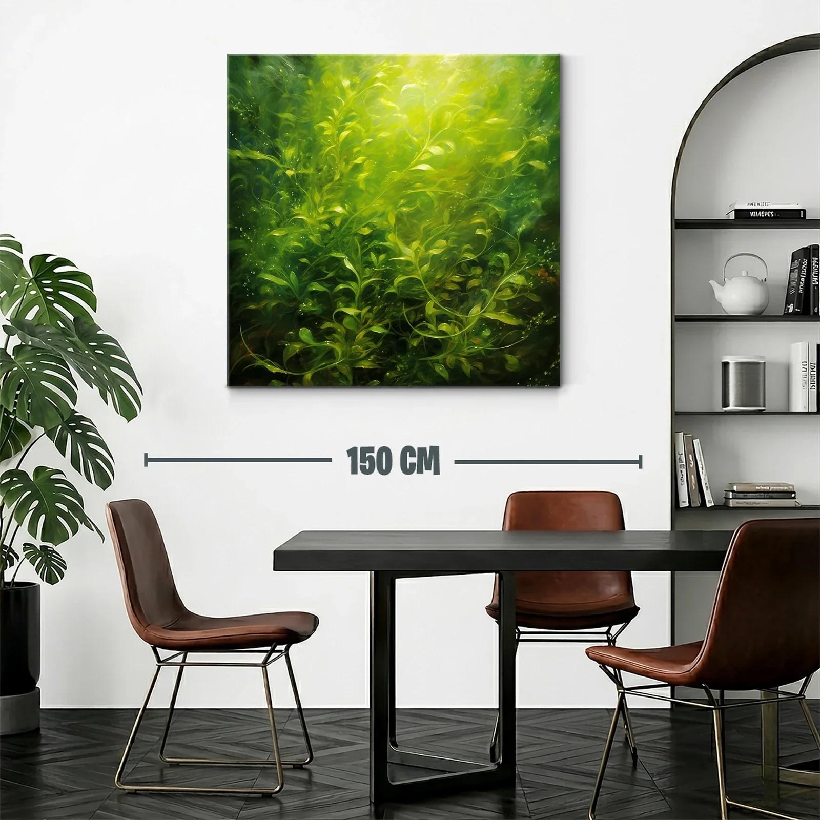Explosión de tonos verdes con luz natural intensa — miniatura 2