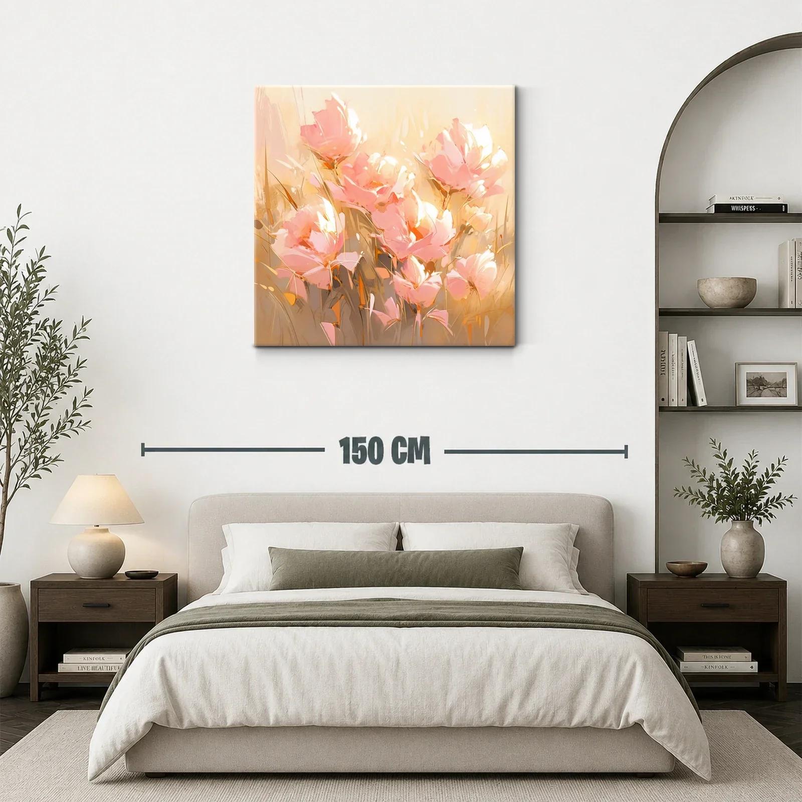Flores delicadas en tonos pastel para ambiente sereno — miniatura 3
