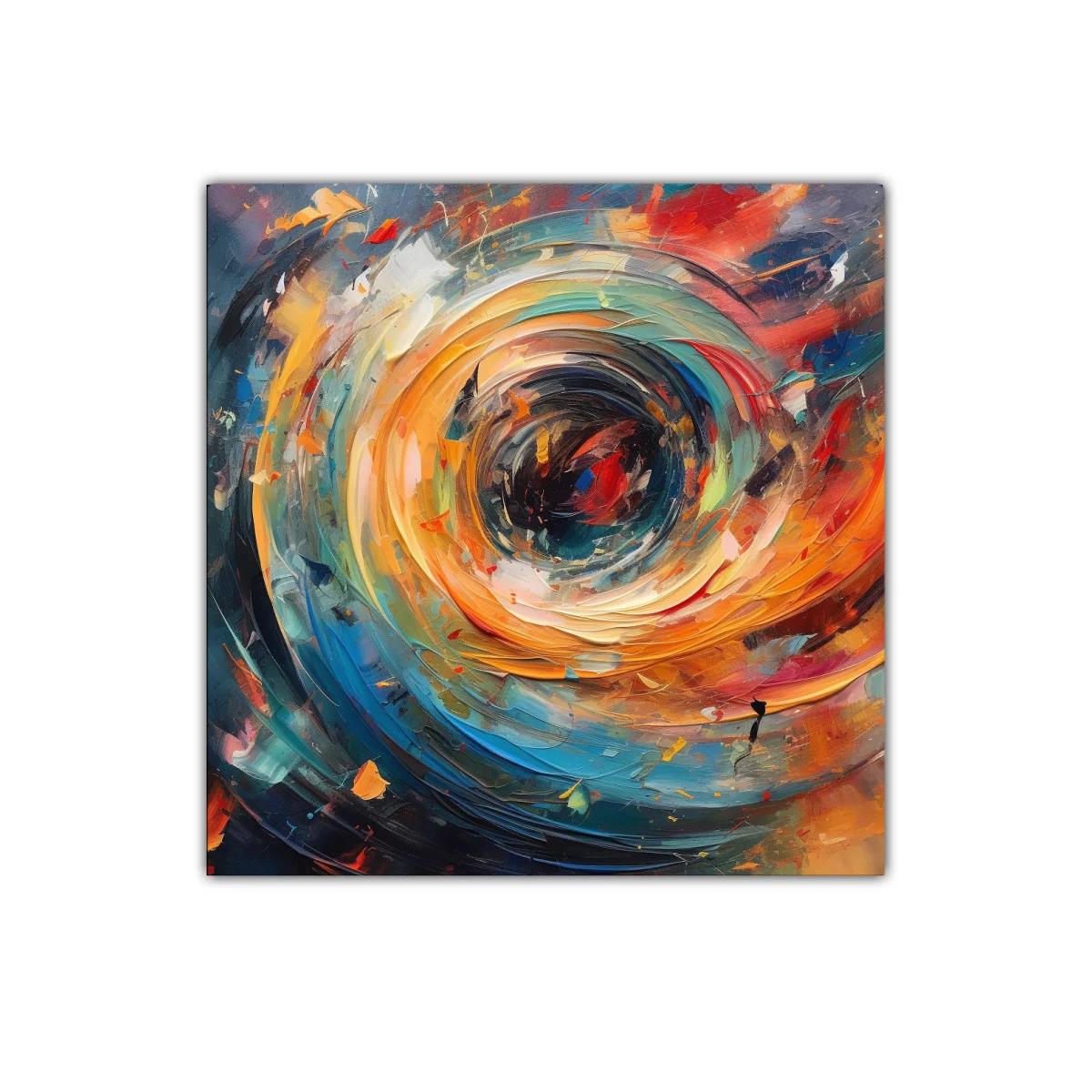 Explosión abstracta de colores vibrantes en remolino dinámico — imagen principal