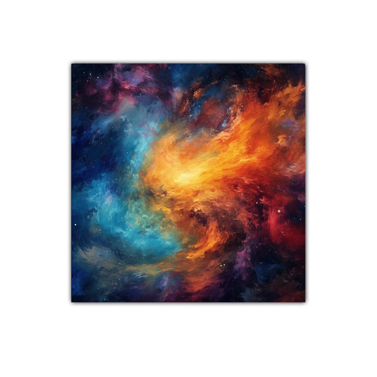Estallido de colores cósmicos que iluminan el espacio — miniatura 1