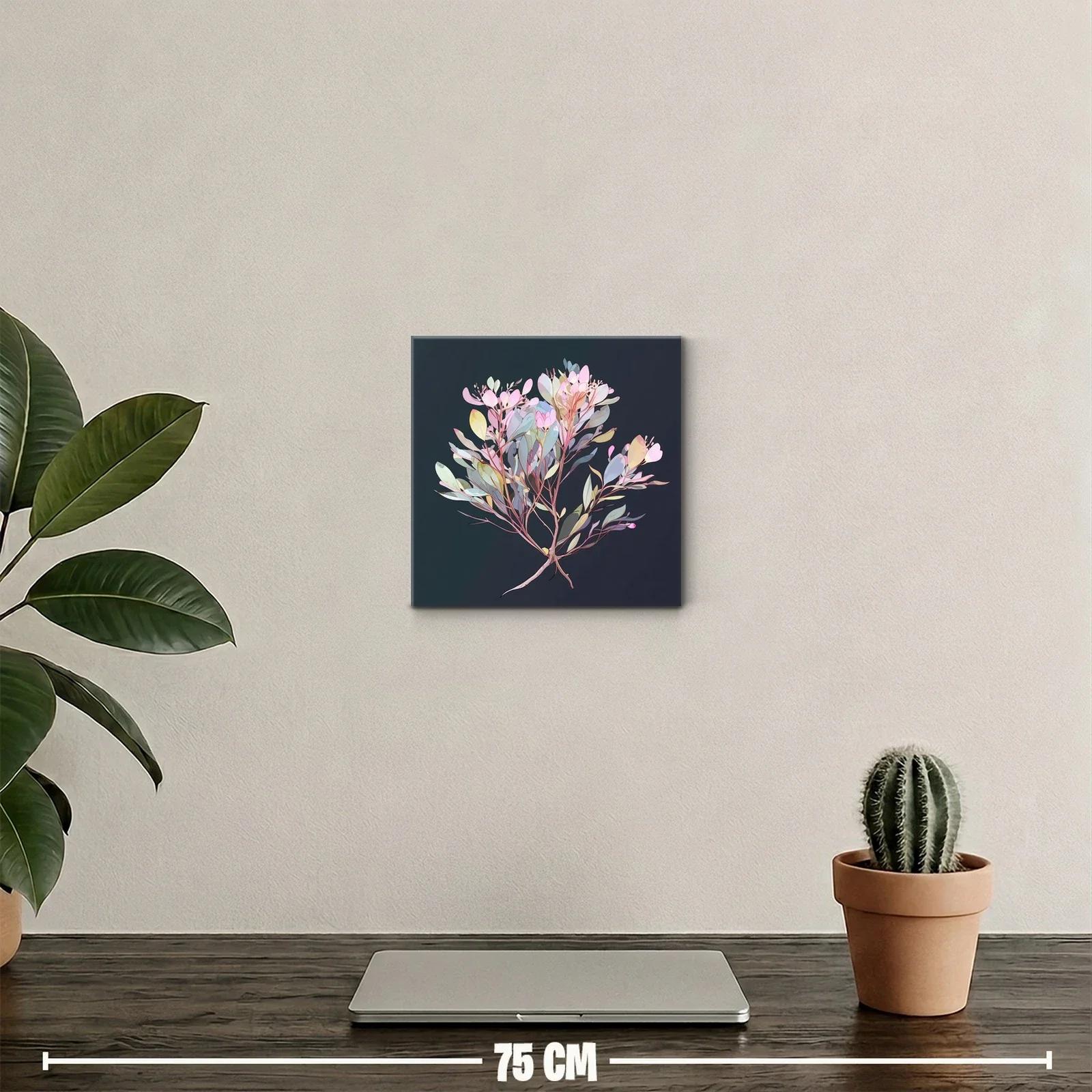 Cuadro decorativo con ramo delicado en tonos pastel — miniatura 2