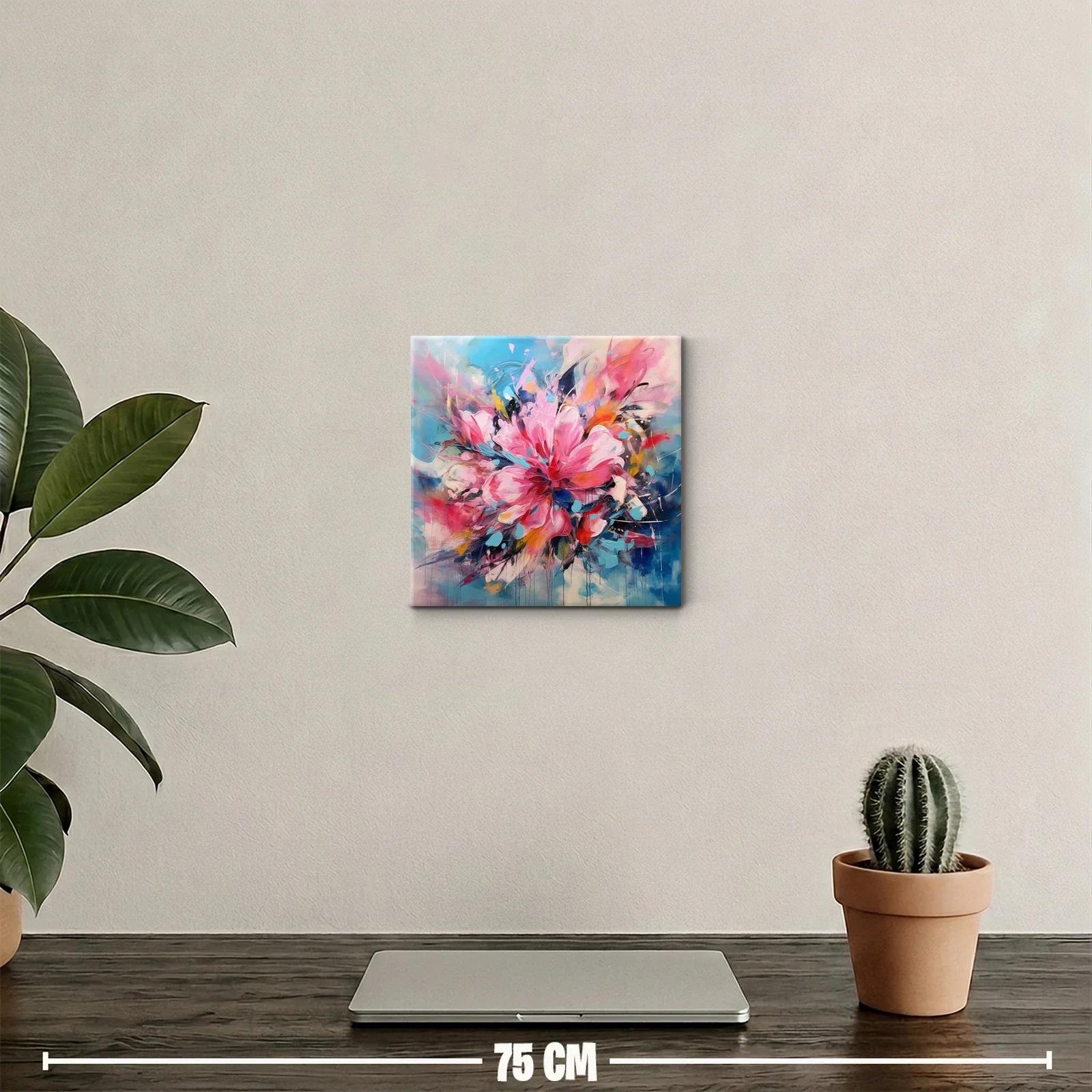 Explosion de colores en flor abstracta vibrante — miniatura 2