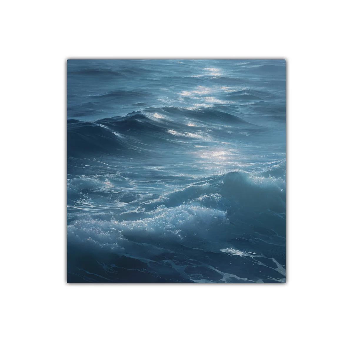 Serenidad del mar en un reflejo azul profundo — miniatura 1