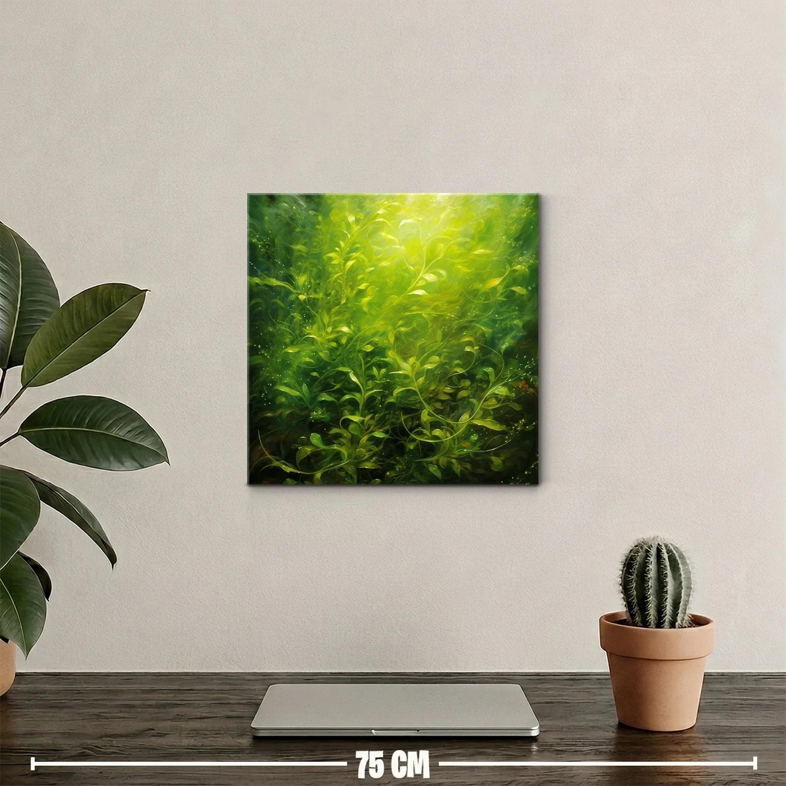 Explosión de tonos verdes con luz natural intensa — miniatura 2