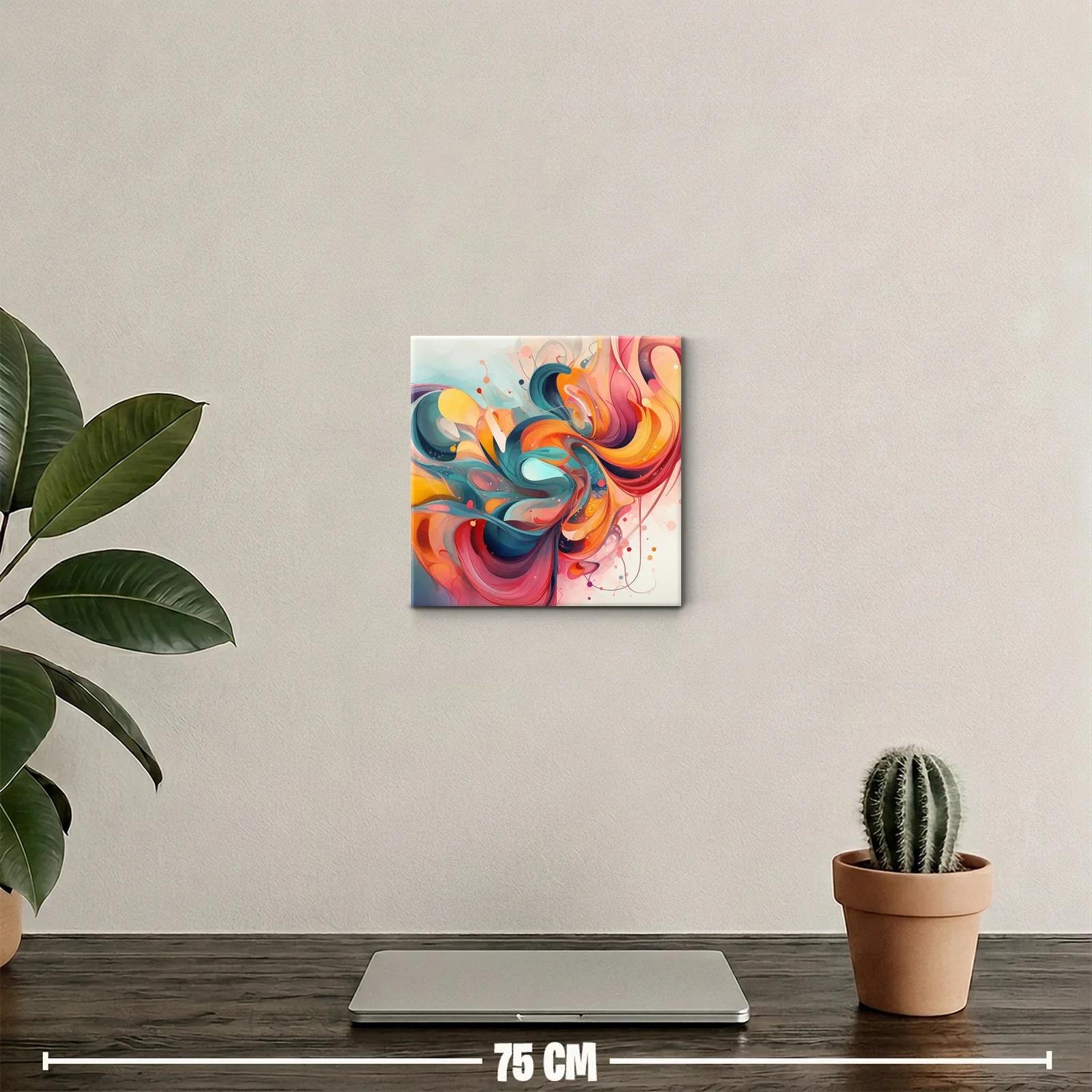 Explosión Abstracta de Colores Vibrantes y Dinámicos — miniatura 2