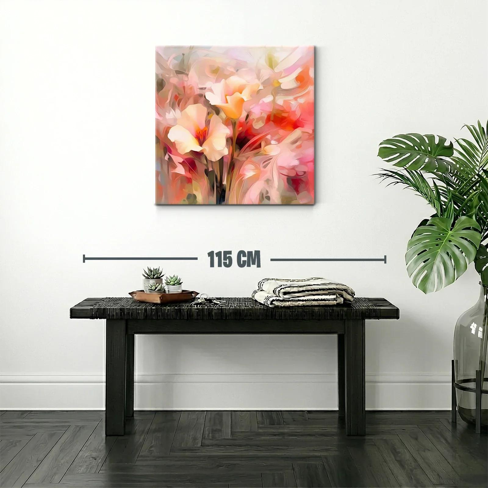 Encanto floral en tonos cálidos y suaves — miniatura 2