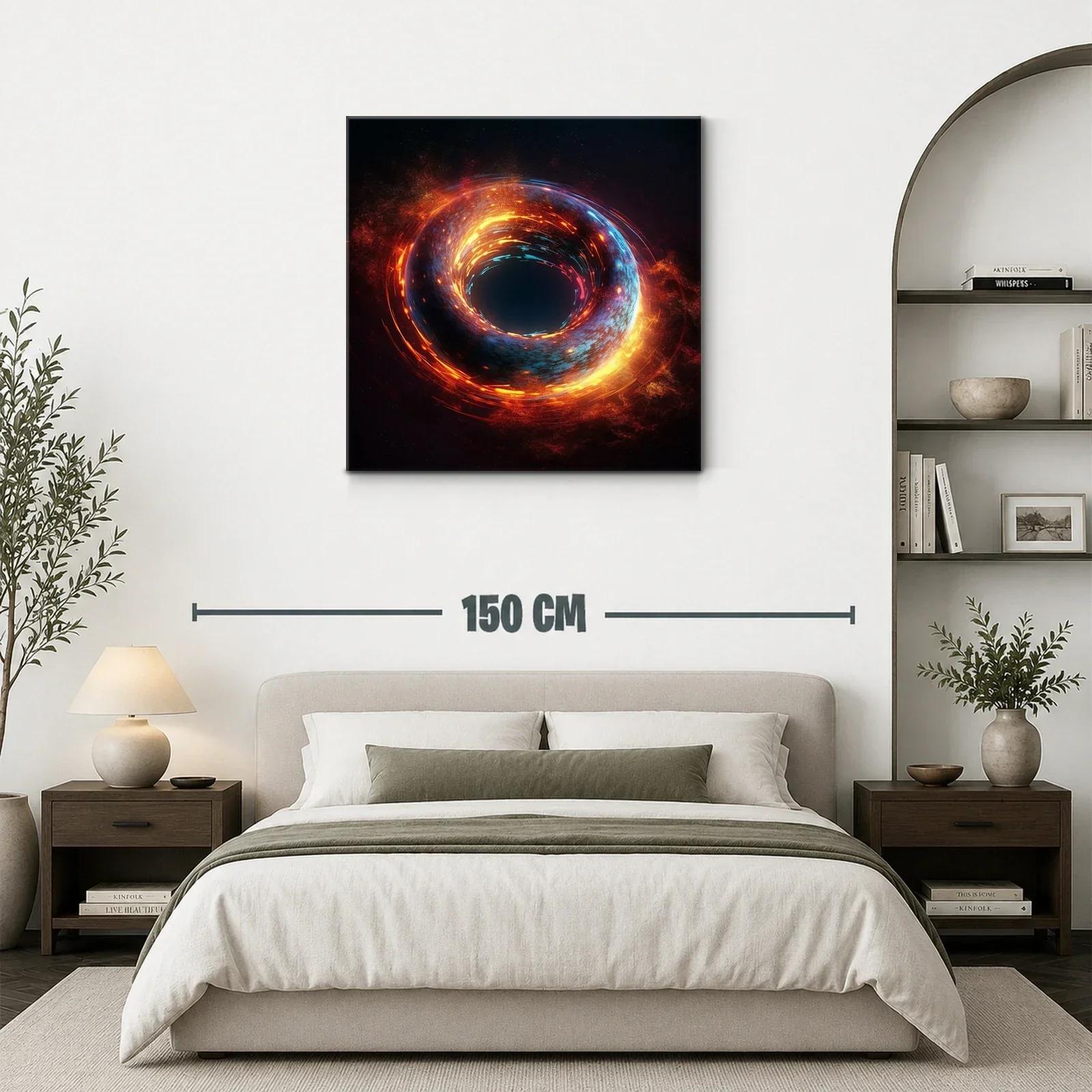 Explosión de energía cósmica en espiral vibrante — miniatura 3
