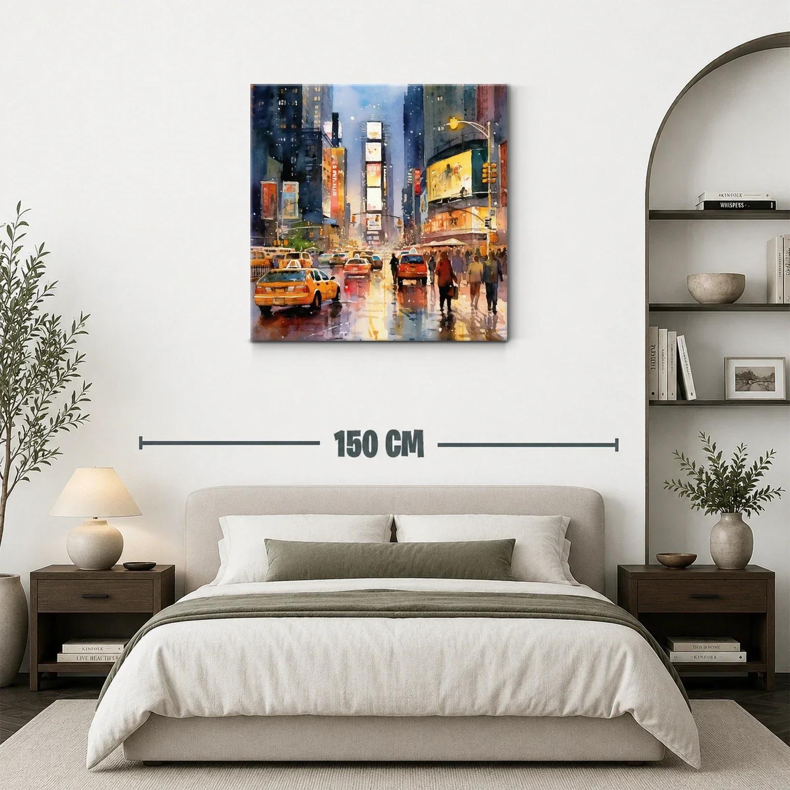 Atardecer en la ciudad con luces y movimiento urbano — miniatura 3