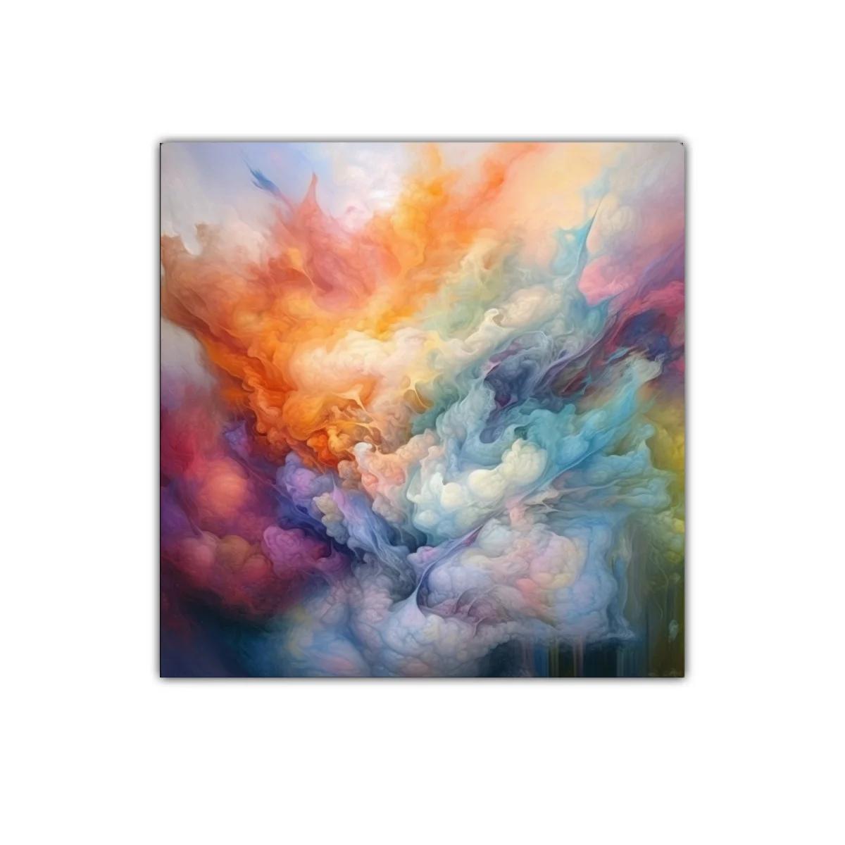 Explosión de color en formas etéreas y vibrantes — miniatura 1