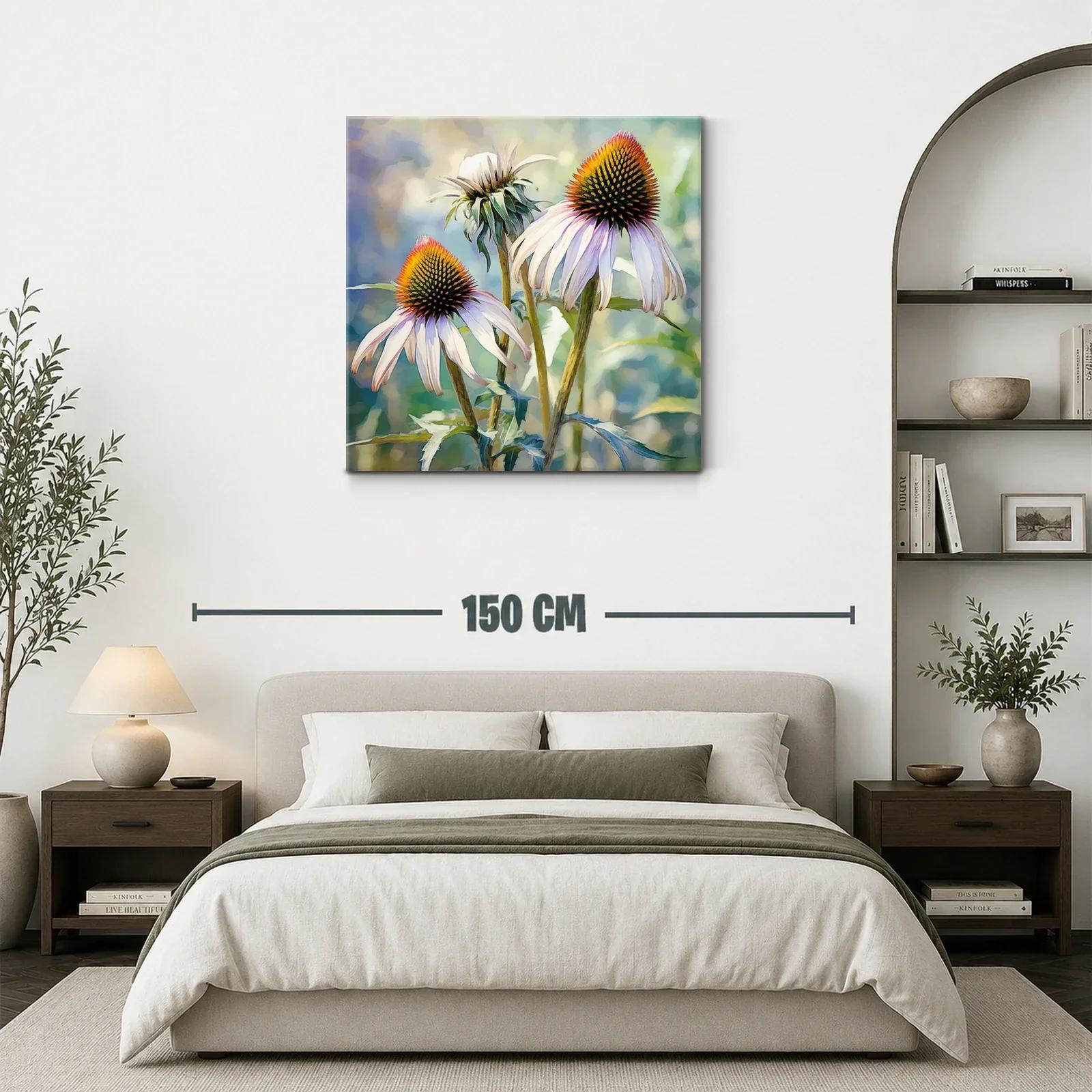 Flores vibrantes con toques cálidos y sutiles tonos pastel — miniatura 3