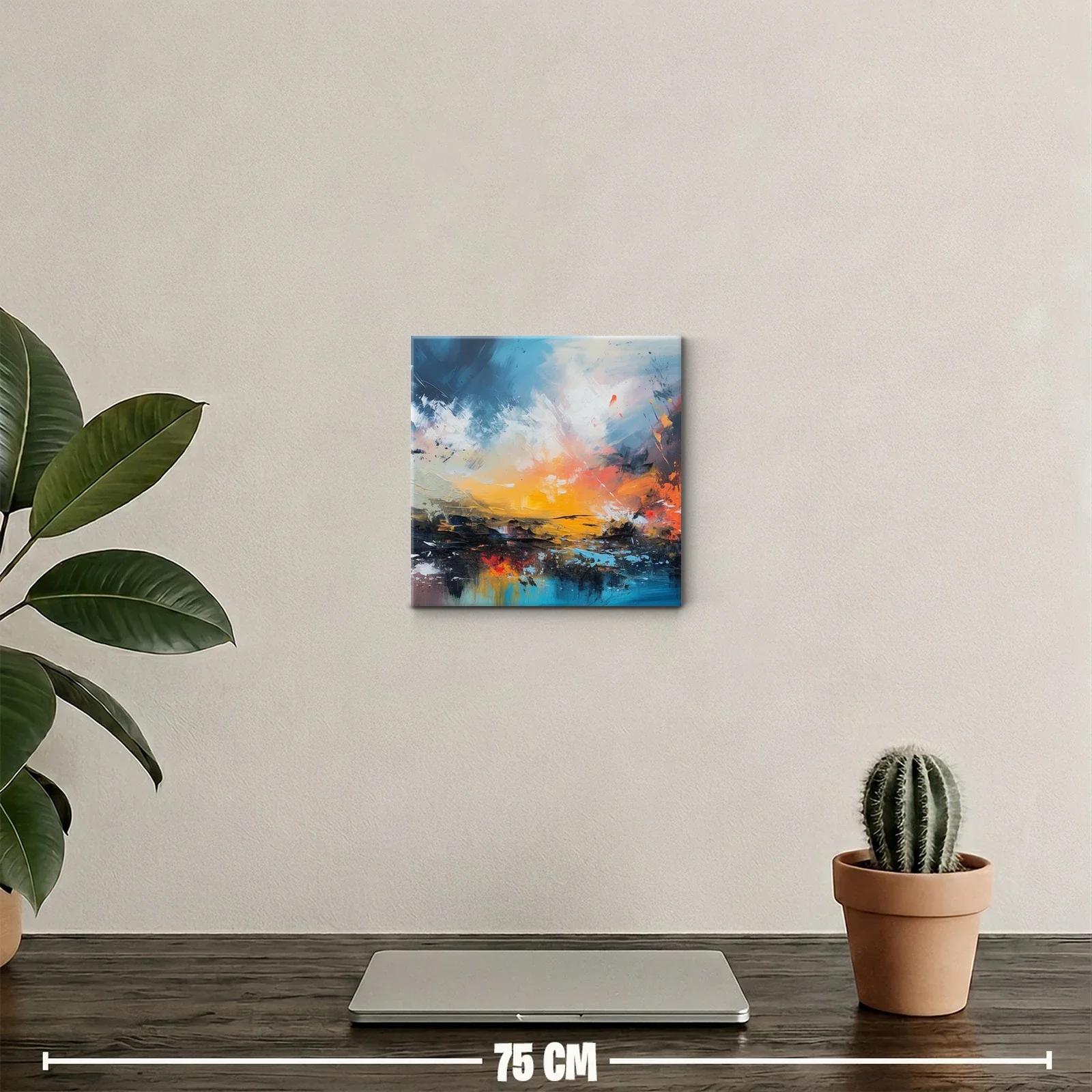 Atardecer Vibrante con Tonos Intensos y Movimiento — miniatura 2
