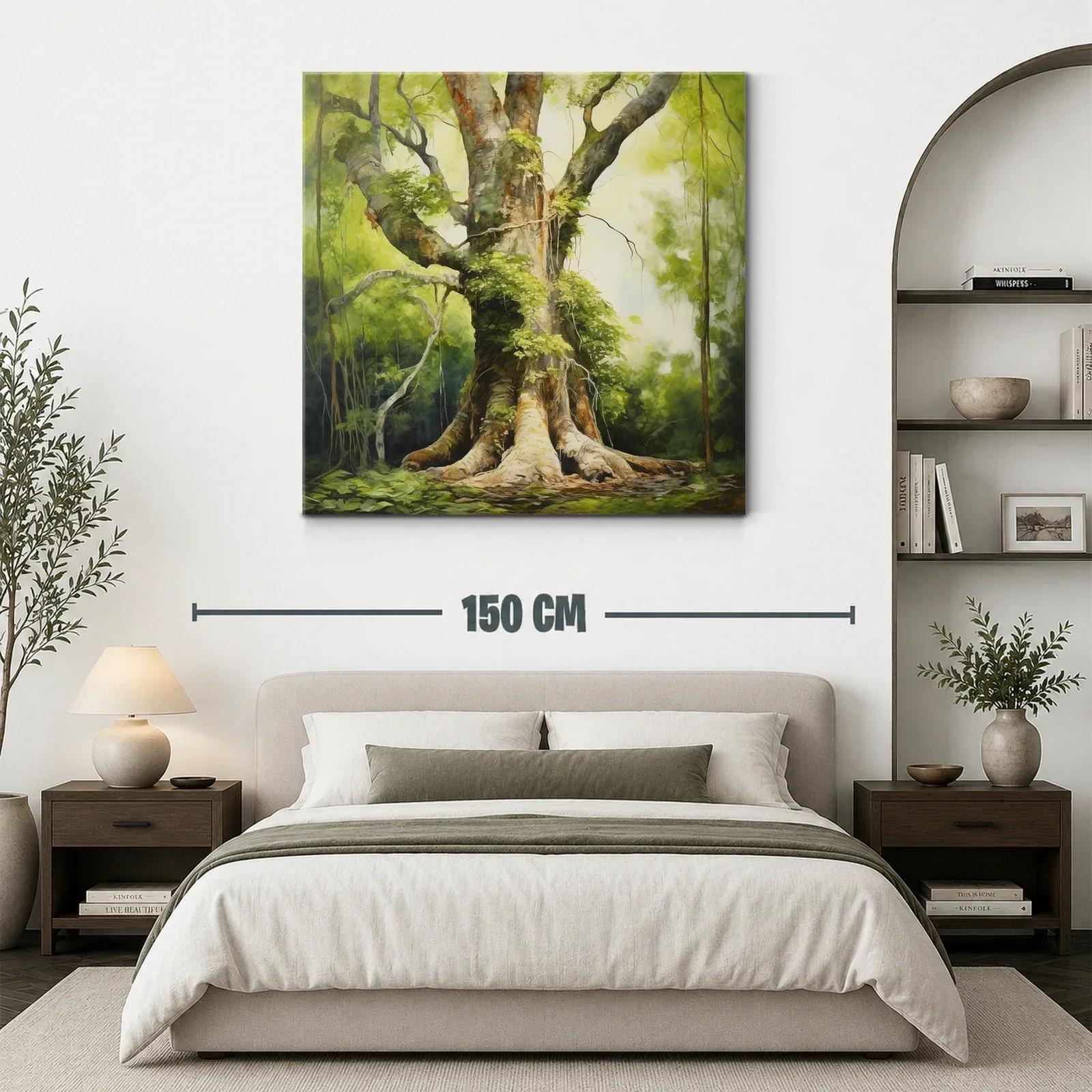 Imponente árbol que simboliza fuerza y conexión natural — miniatura 3