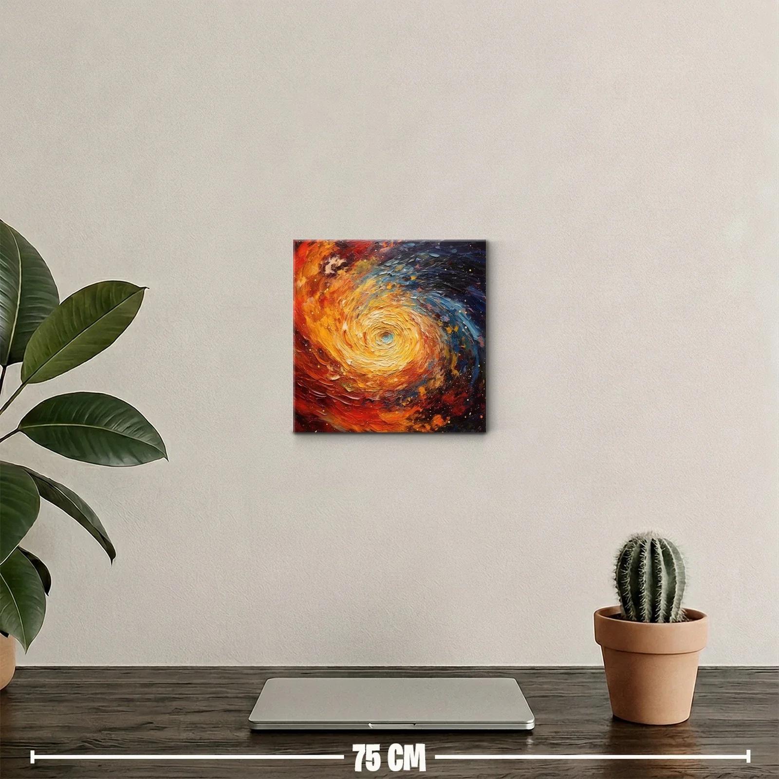 Explosión de color en espiral cósmica vibrante — miniatura 2