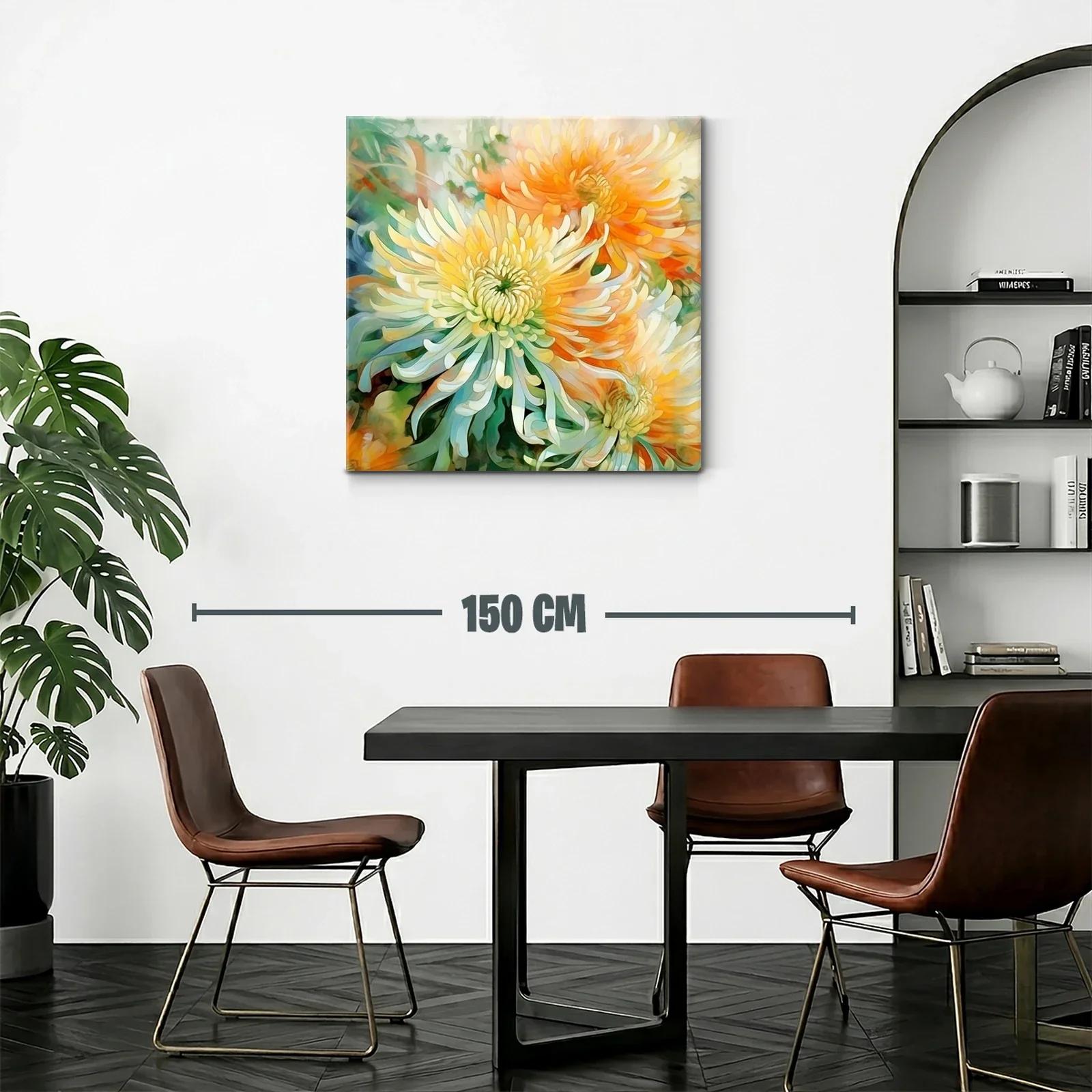 Explosión Floral en Amarillos y Naranjas Vibrantes — miniatura 2