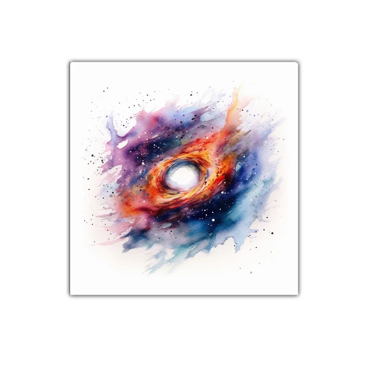 Explosión Cósmica en Tonos Vivos y Contemplativos — miniatura 1