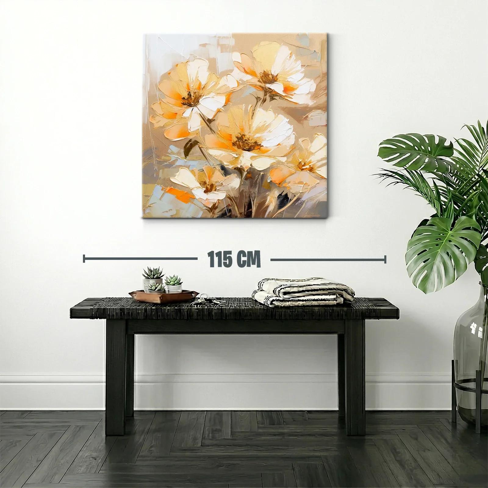 Flores luminosas en tonos cálidos y suaves — miniatura 2