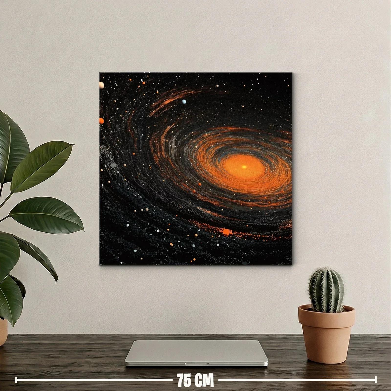 Galaxia Espiral con Luminiscencia Cálida — miniatura 2