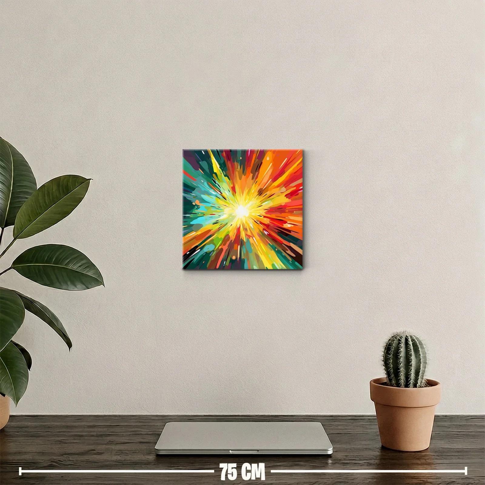 Explosión de color vibrante para un espacio lleno de energía — miniatura 2
