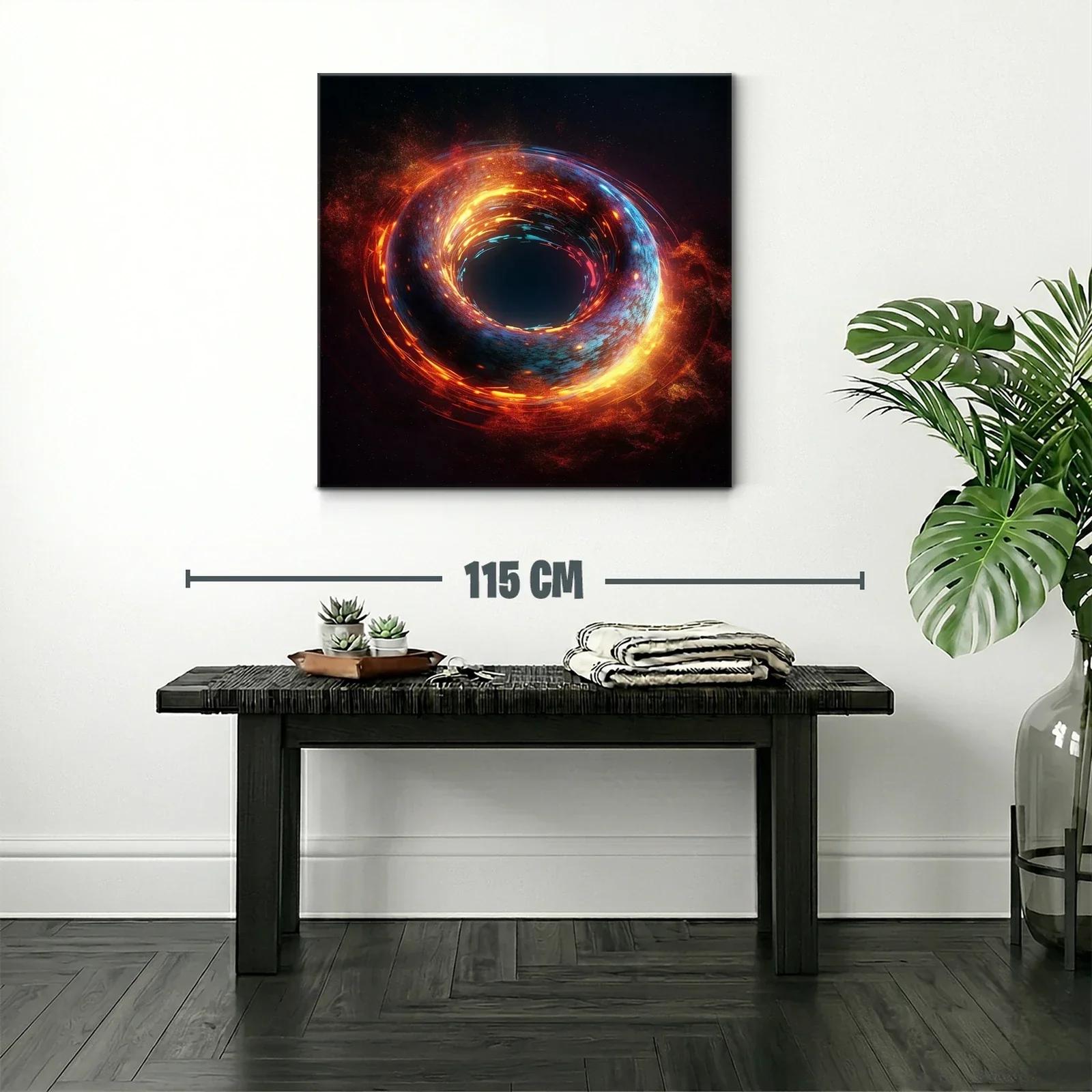 Explosión de energía cósmica en espiral vibrante — miniatura 2