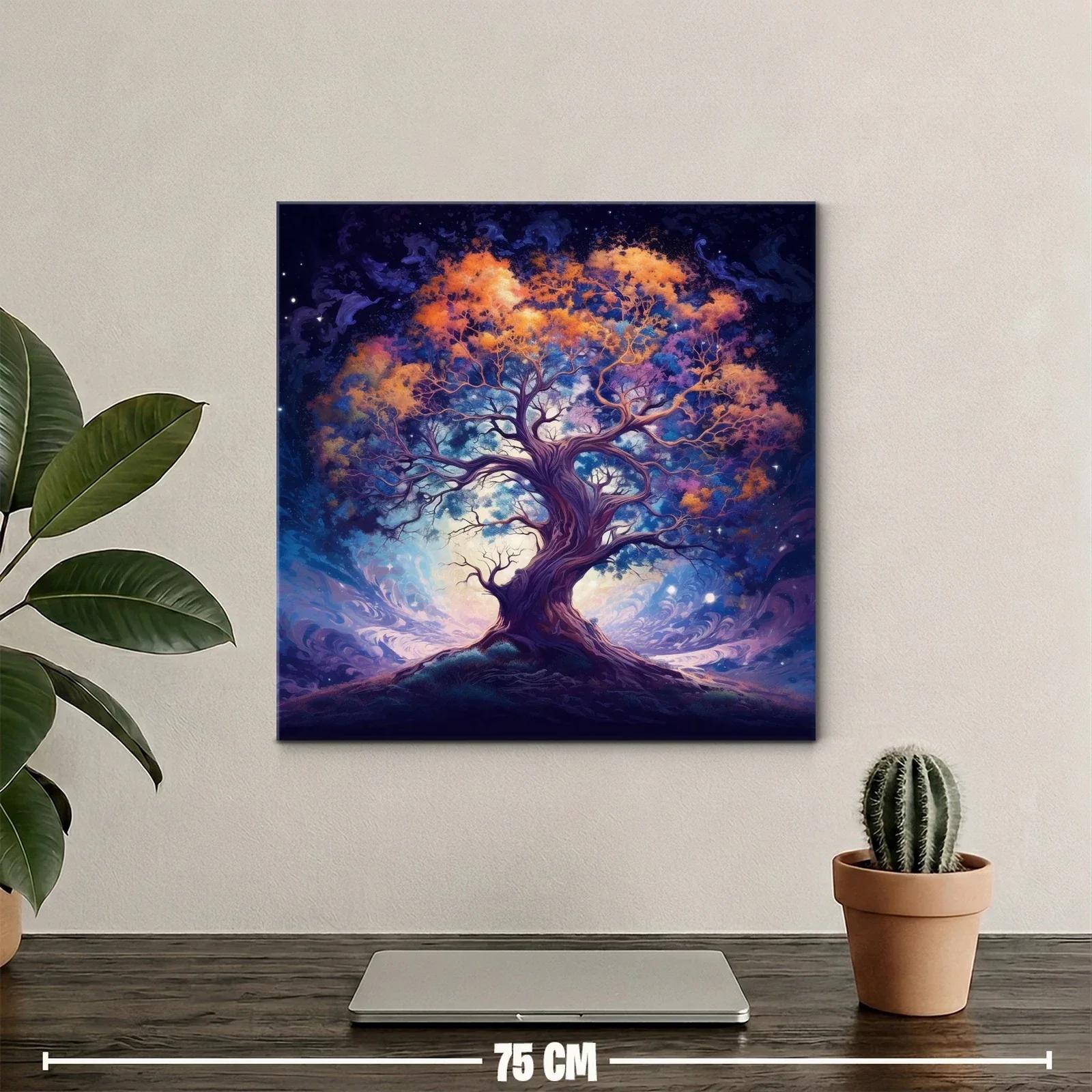 Árbol de ensueño con tonalidades vibrantes y mágicas — miniatura 2
