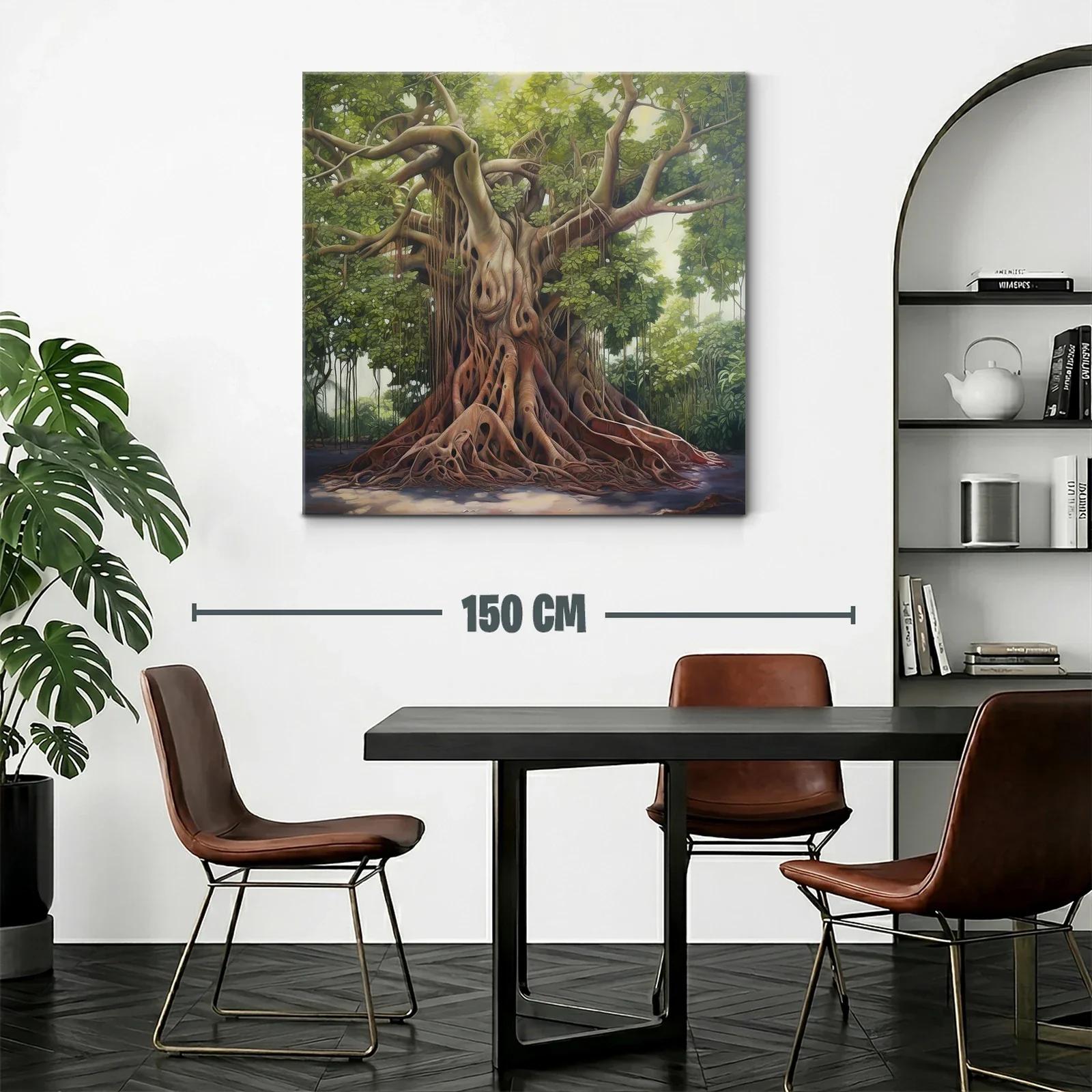 Majestuoso árbol antiguo lleno de vida y misterio natural — miniatura 2