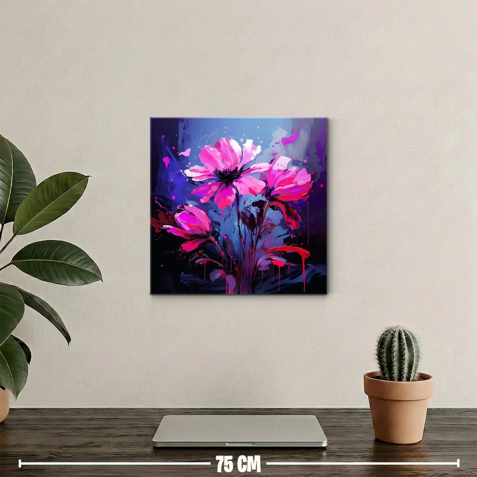 Flor espectacular en tonos vibrantes y contraste intenso — miniatura 2