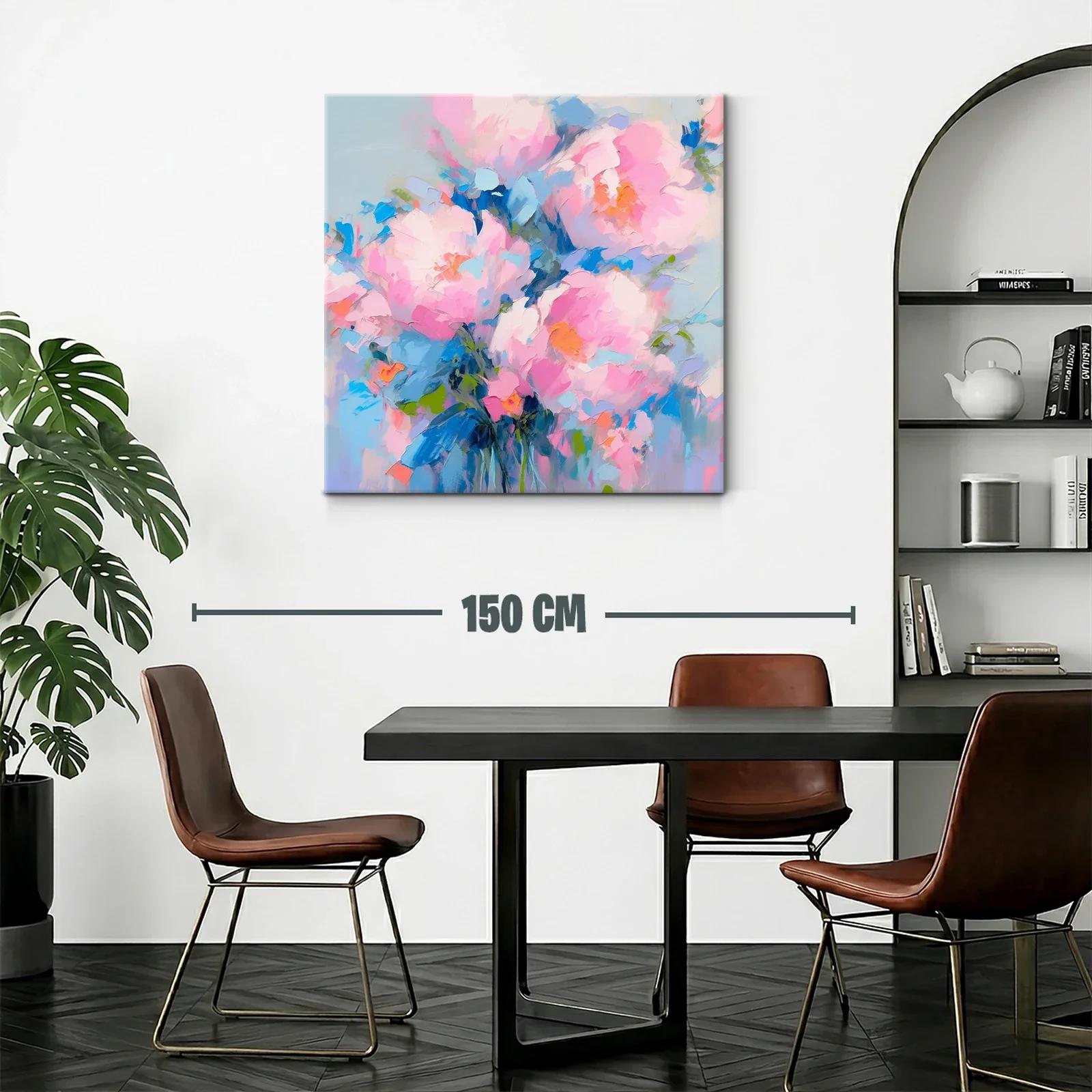 Explosión de delicadeza con flores en tonos pastel vibrantes — miniatura 2