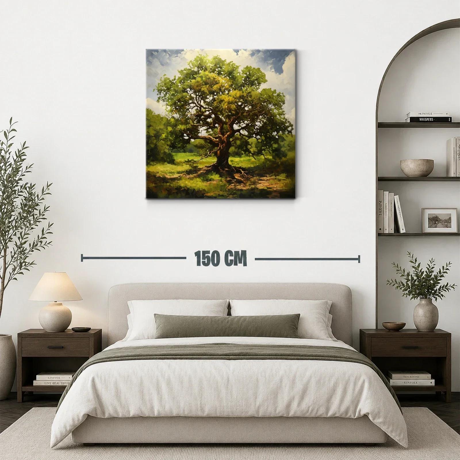 Árbol solitario con luz cálida en paisaje natural — miniatura 3