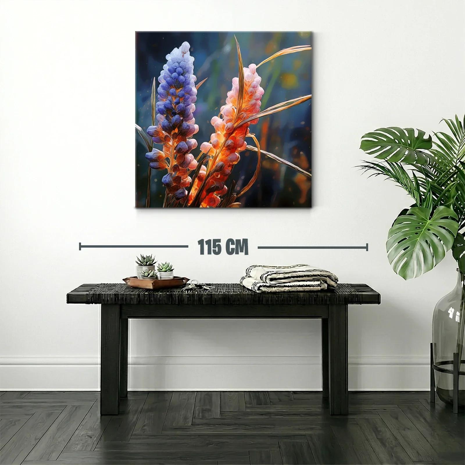 Elegancia natural de flores en tonalidades cálidas y frías — miniatura 2