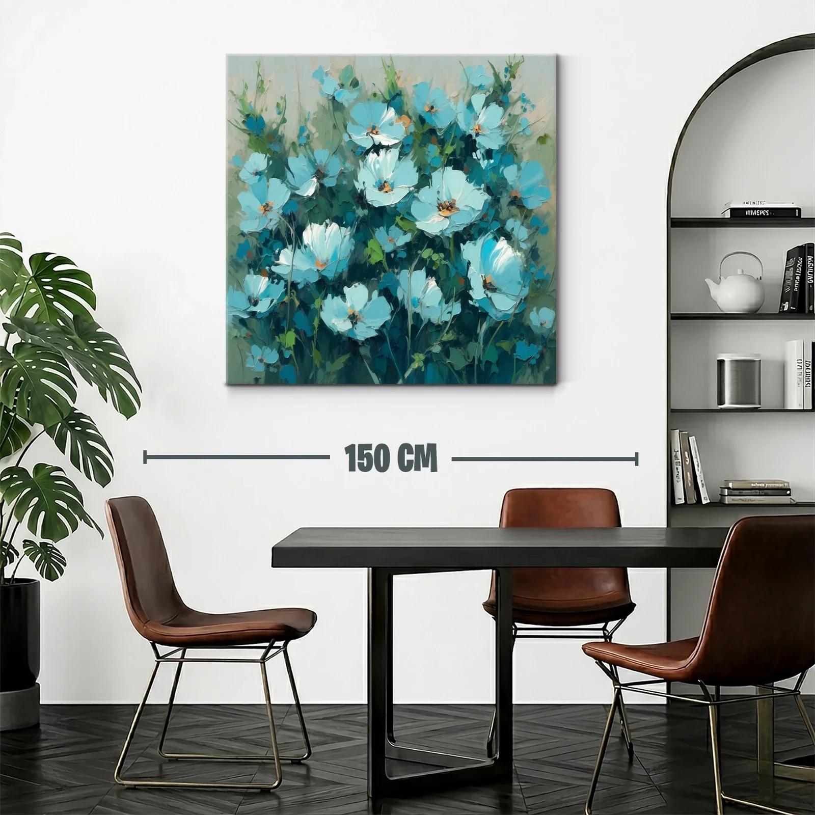 Flores azules frescas para un toque natural y sereno — miniatura 2