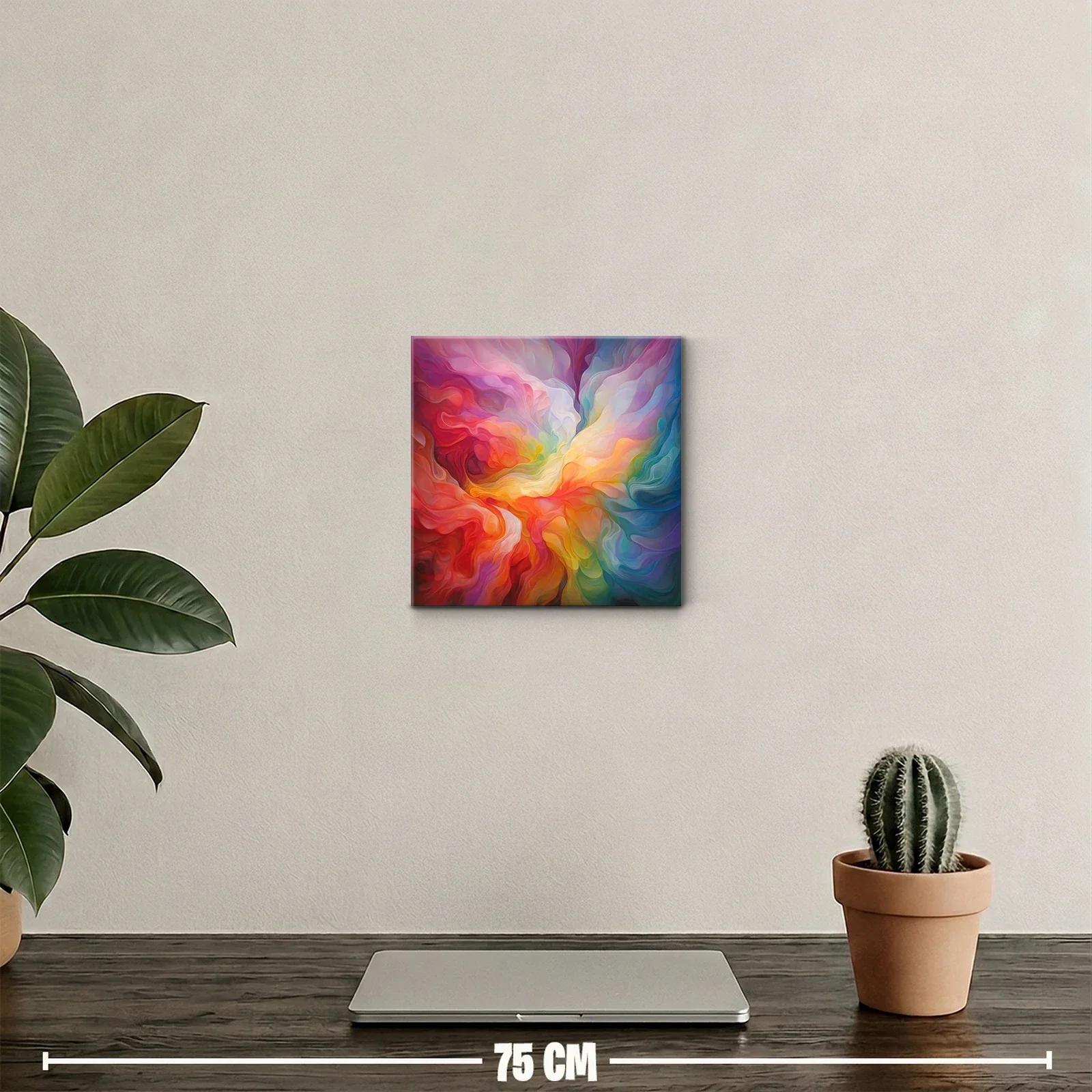 Explosión de color con formas fluidas y vibrantes — miniatura 2