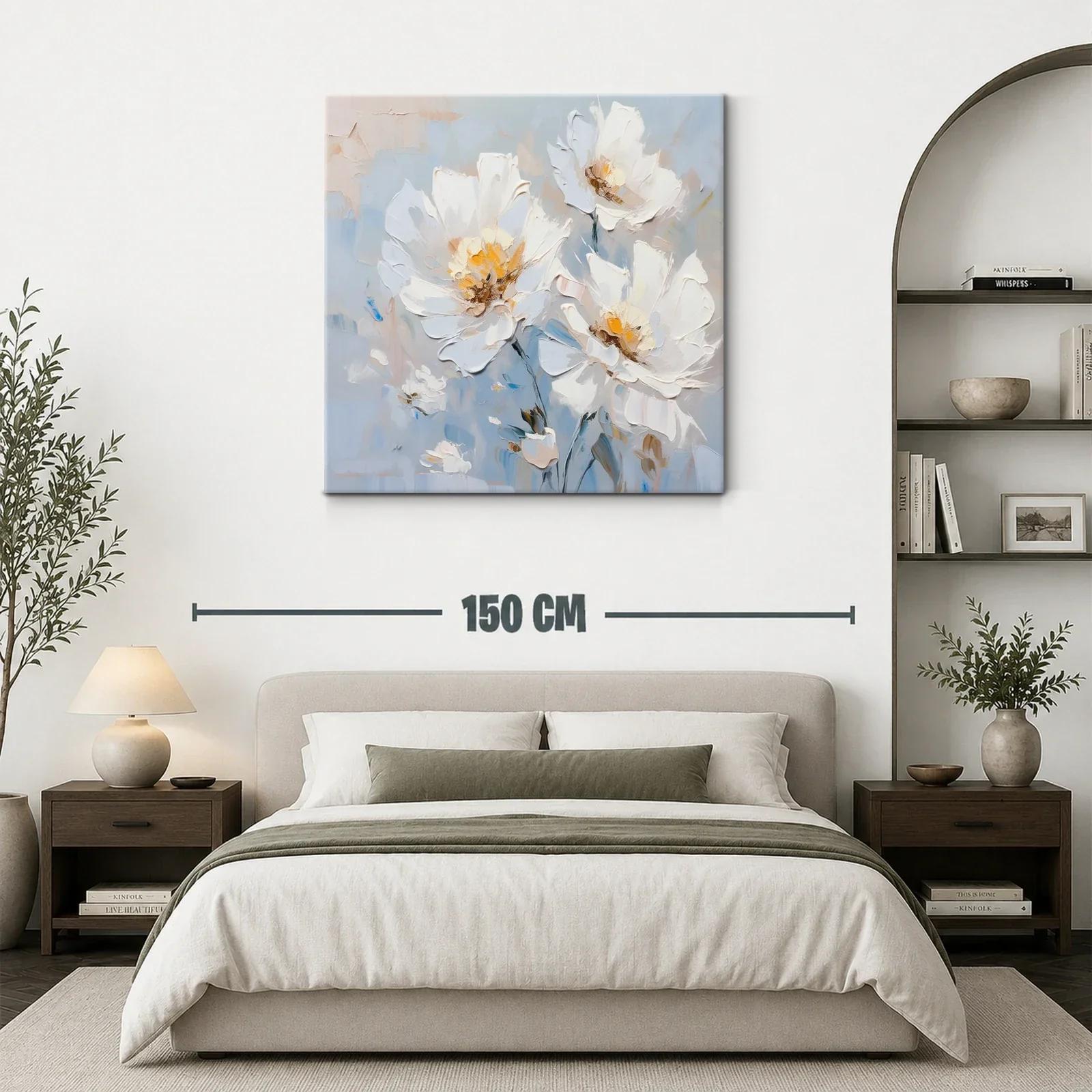Cuadro floral con tonalidades suaves y elegantes — miniatura 3