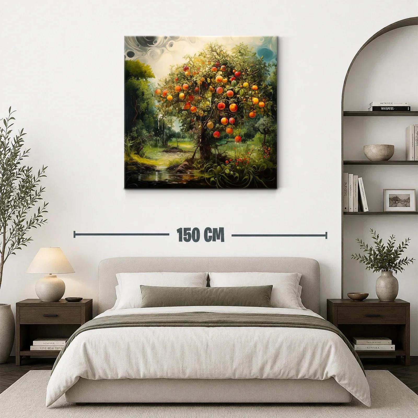 Árbol frutal vibrante en paisaje natural exuberante — miniatura 3