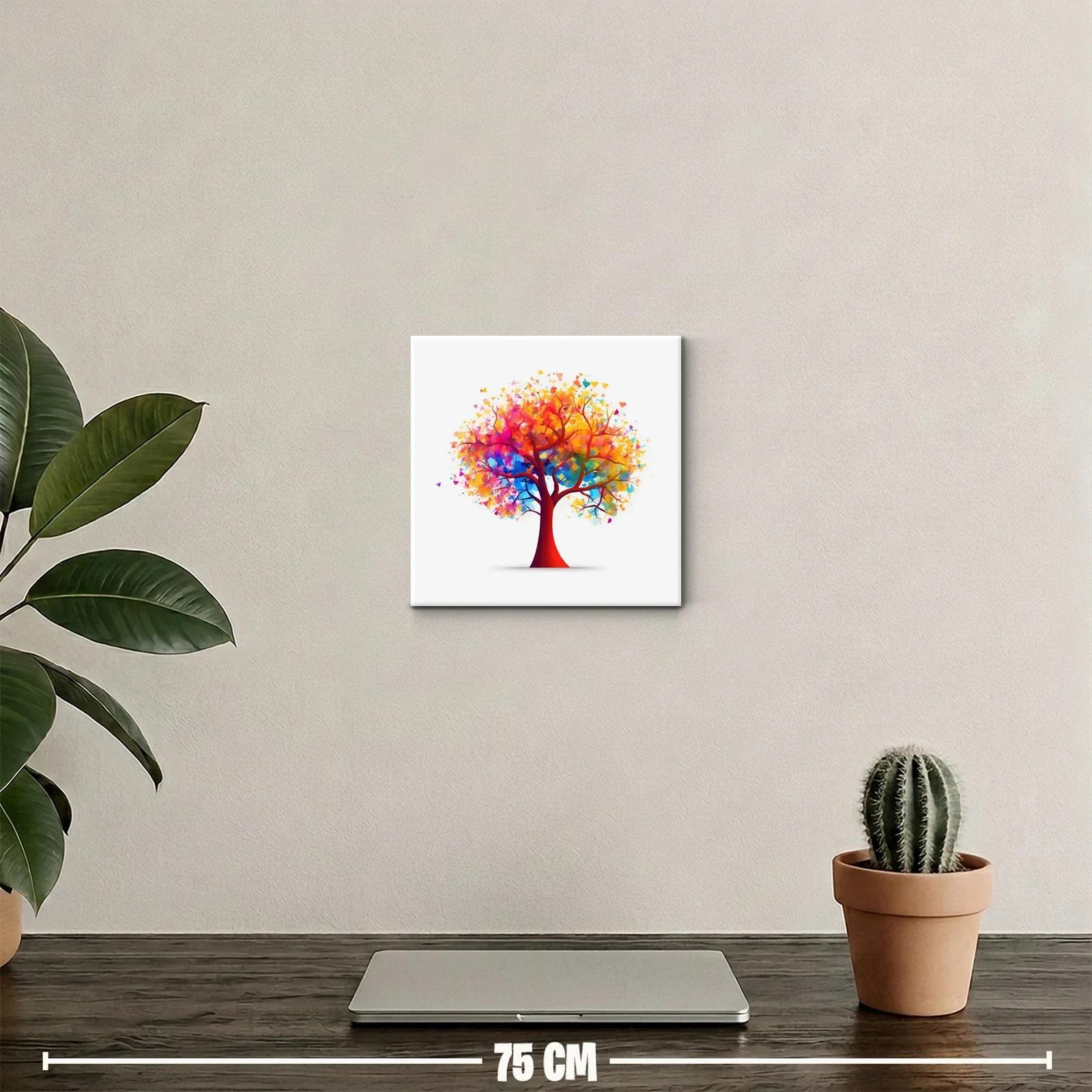 Árbol lleno de colores vivos y energía positiva — miniatura 2