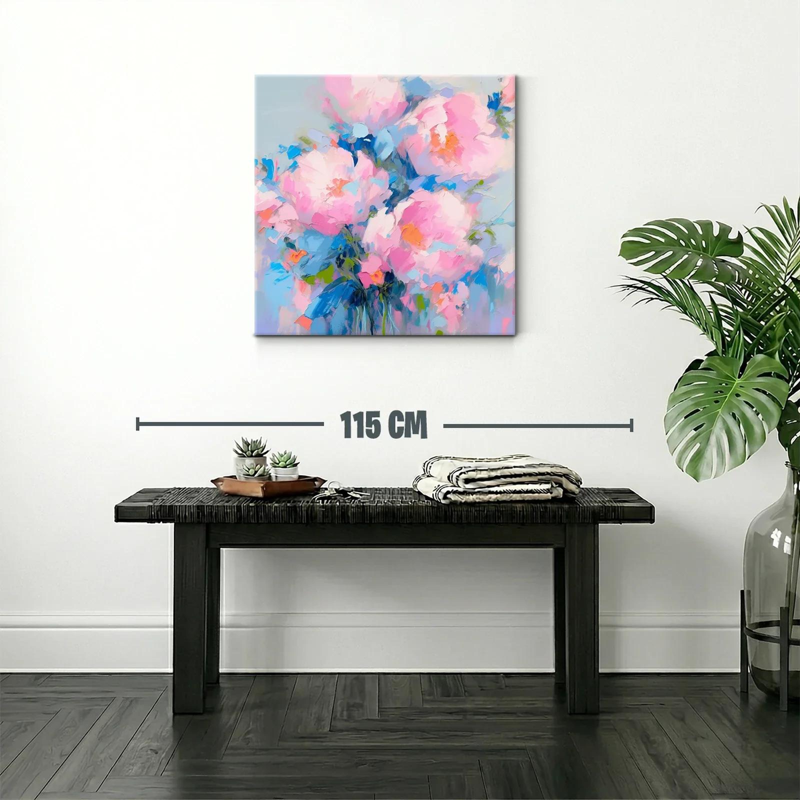 Explosión de delicadeza con flores en tonos pastel vibrantes — miniatura 2