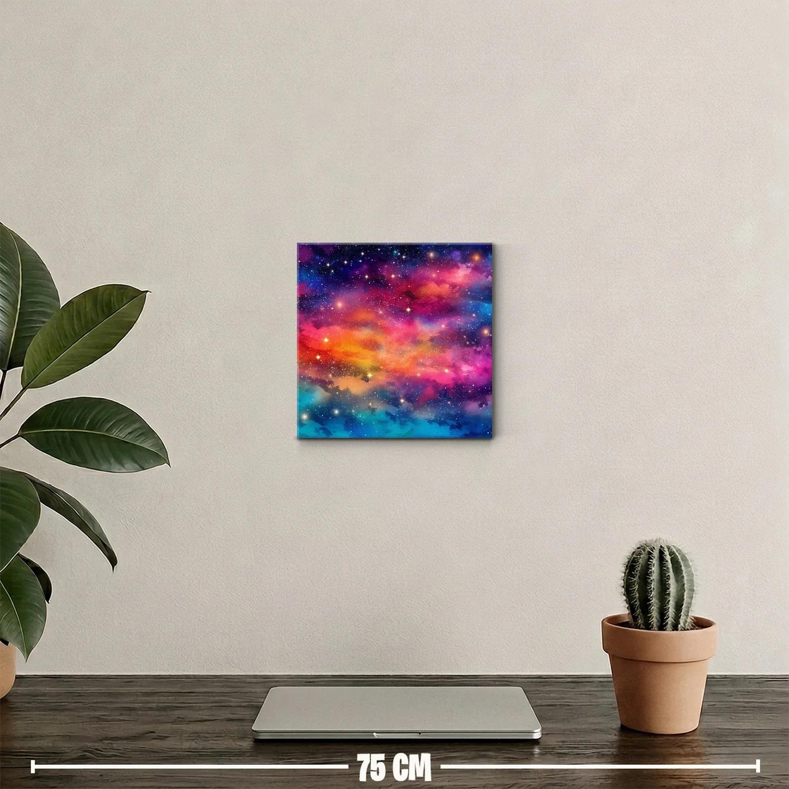 Espectacular cielo estrellado con vibrantes colores cósmicos — miniatura 2