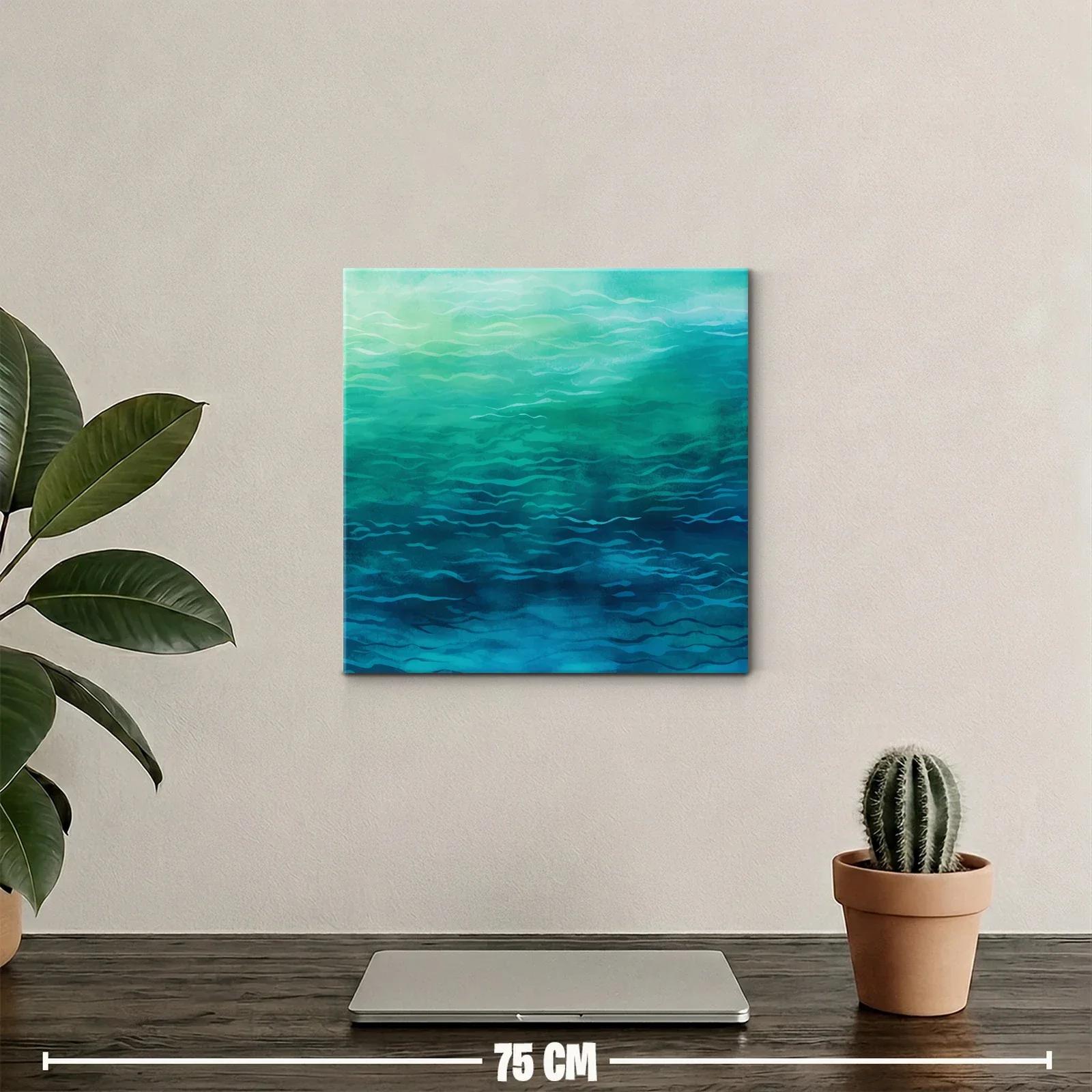 Travesía tranquila en tonos de azul y verde marino — miniatura 2