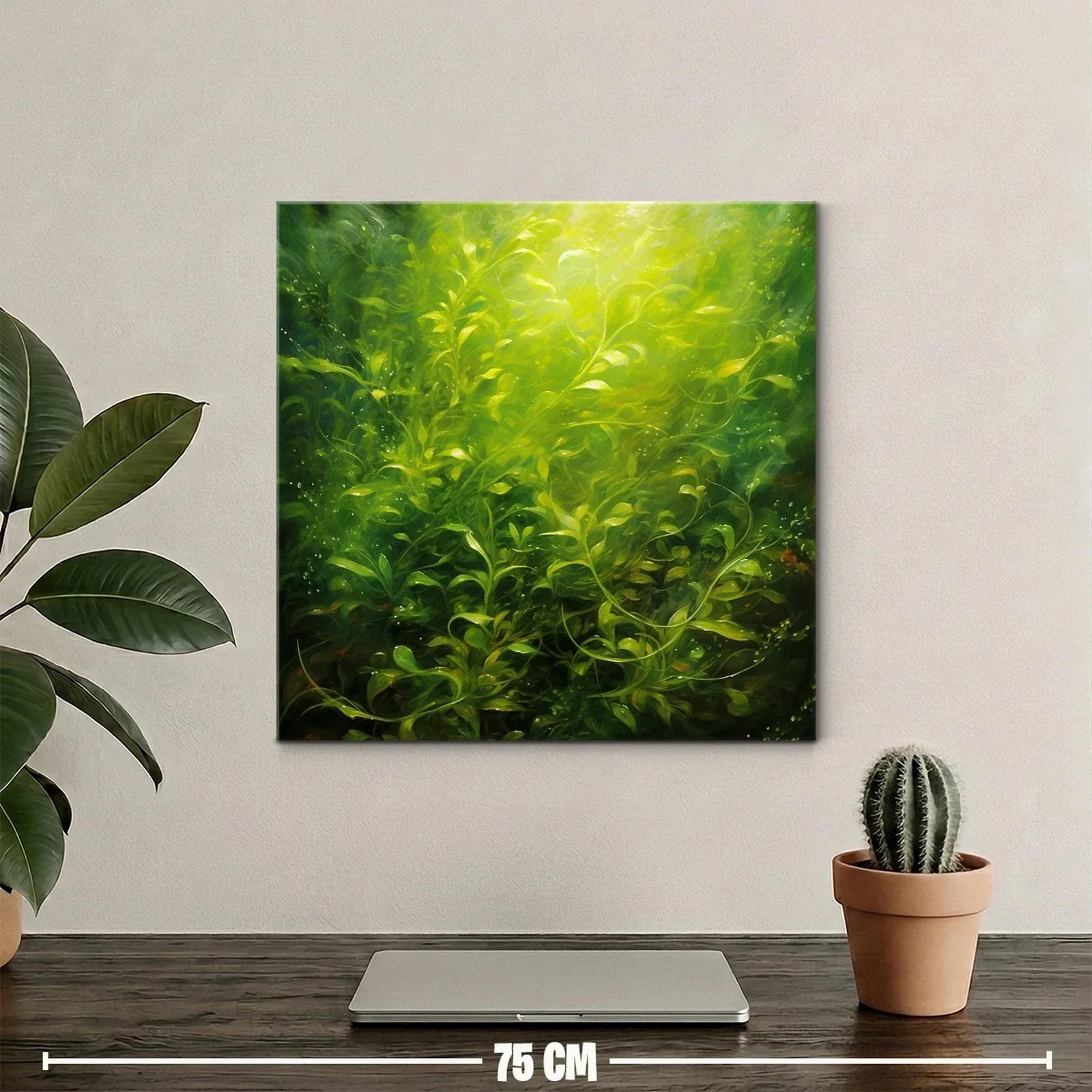 Explosión de tonos verdes con luz natural intensa — miniatura 2