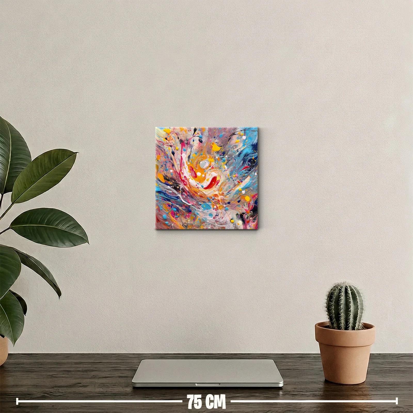 Explosión de color y energía en arte abstracto vibrante — miniatura 2