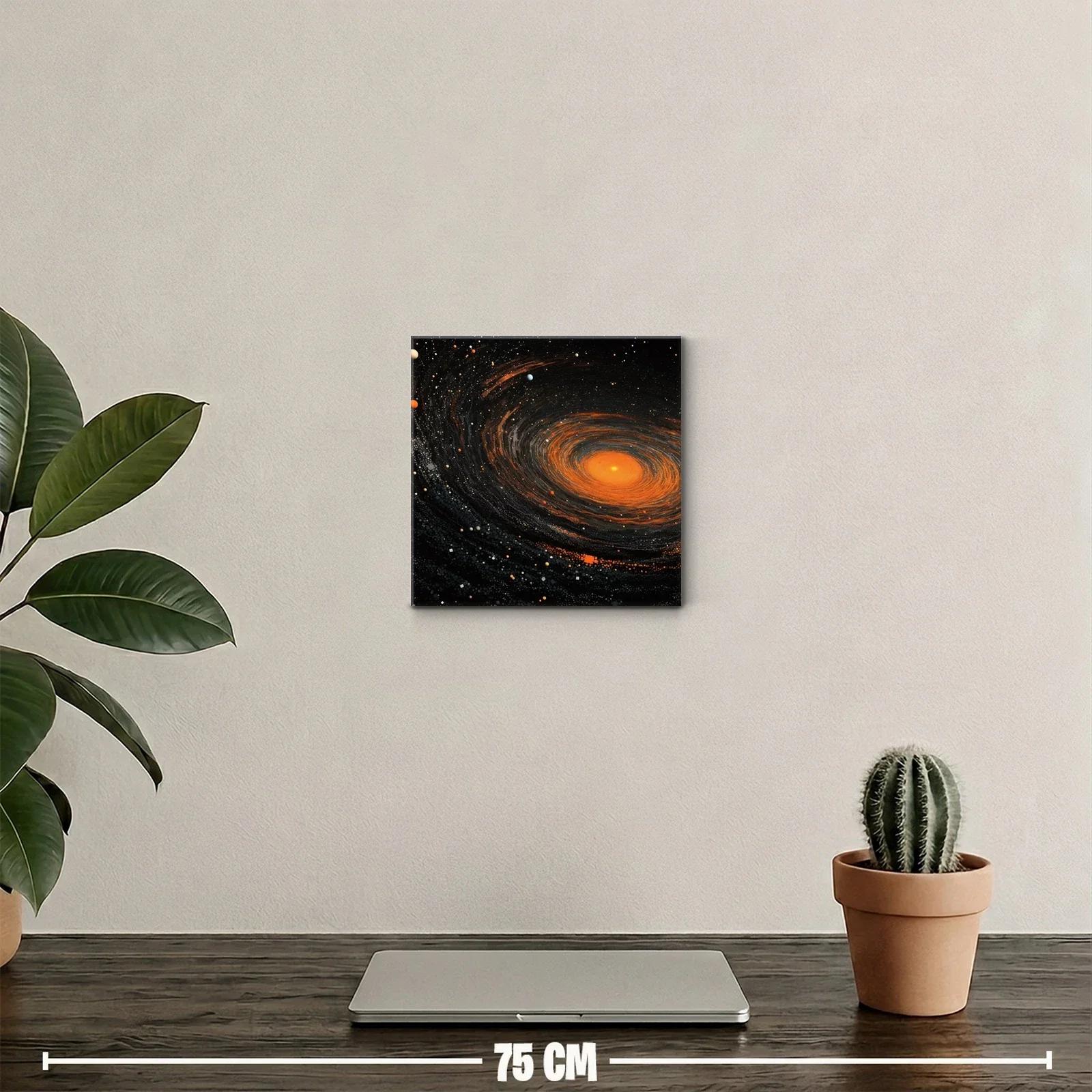 Galaxia Espiral con Luminiscencia Cálida — miniatura 2