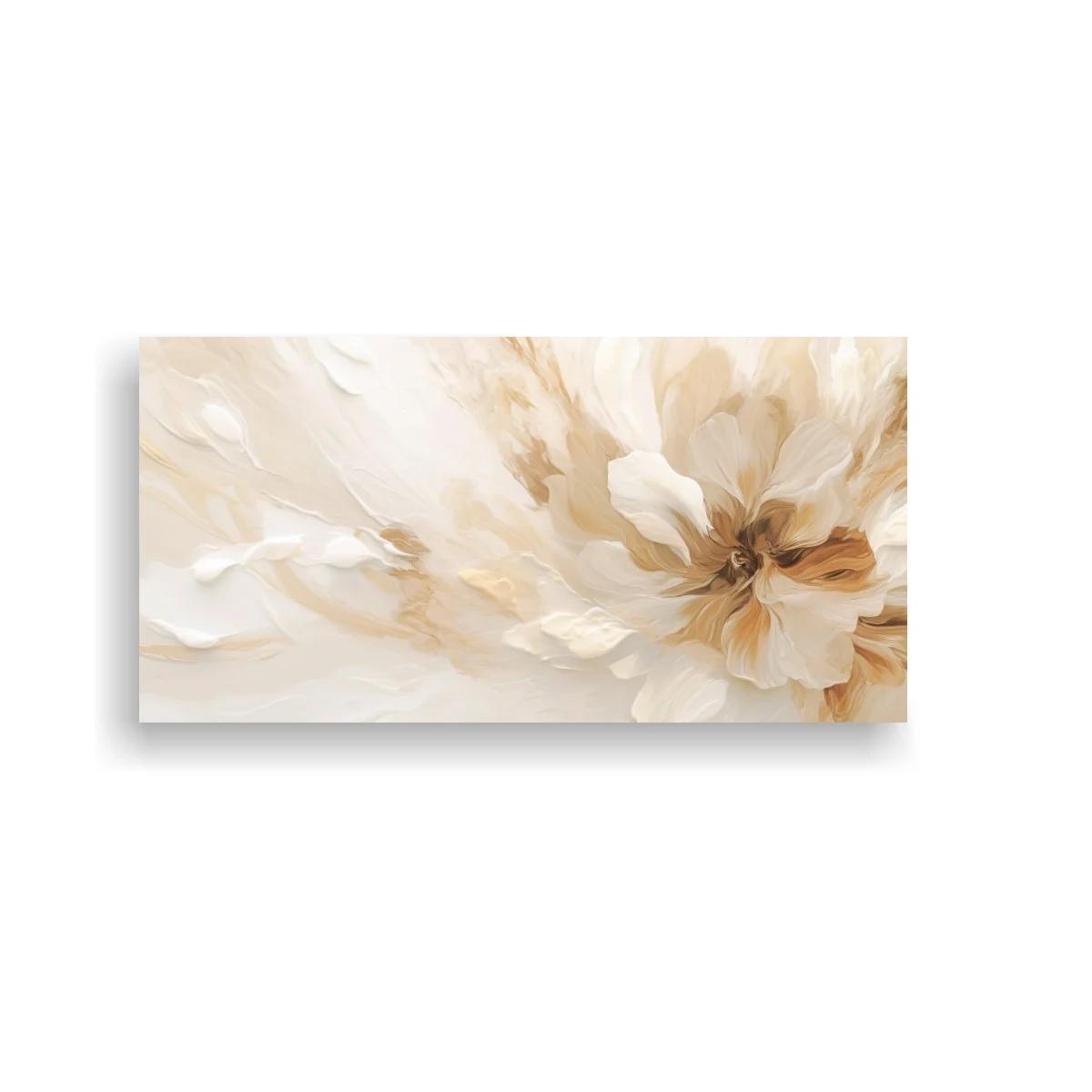 Cuadro flor beige de pétalos suaves — imagen principal