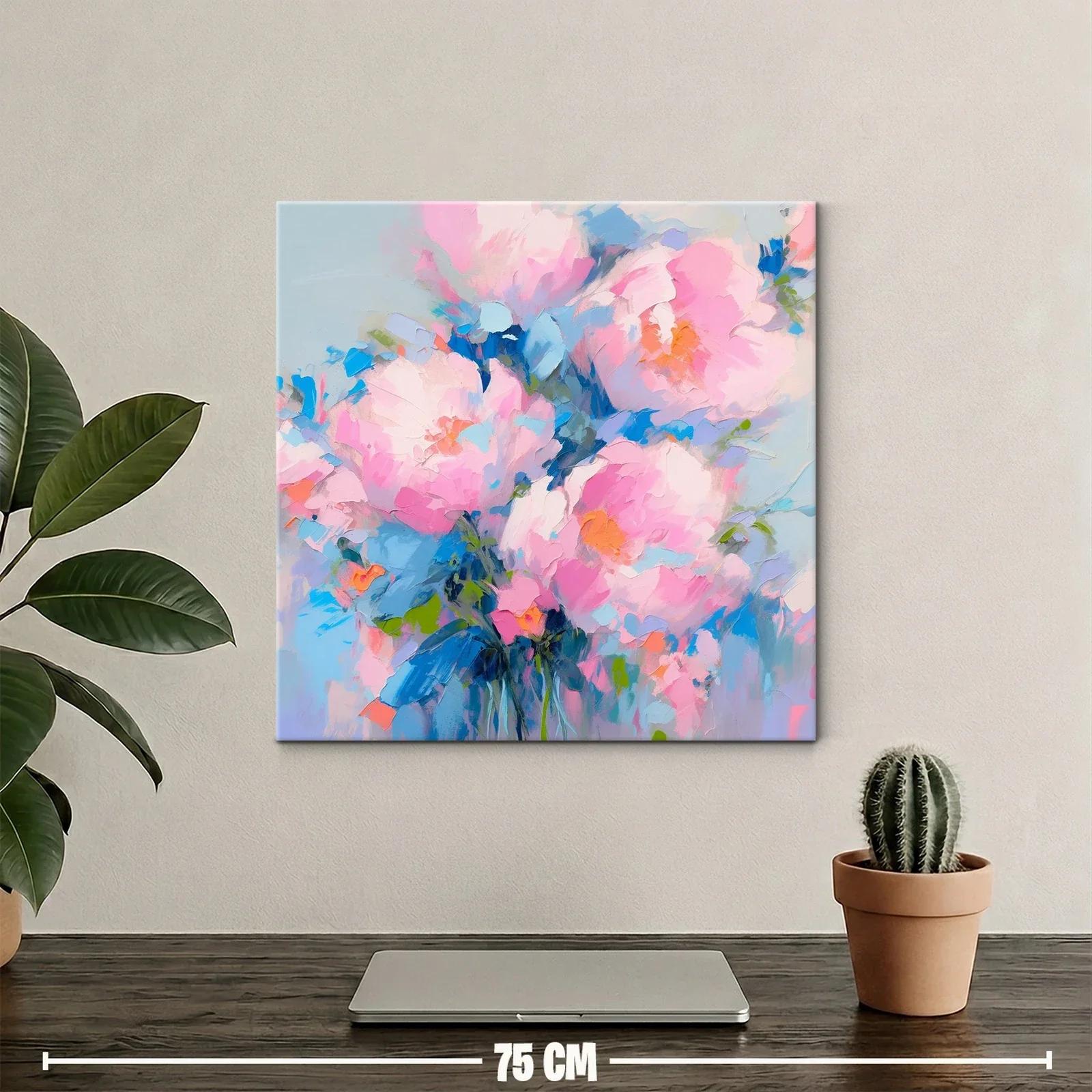 Explosión de delicadeza con flores en tonos pastel vibrantes — miniatura 2