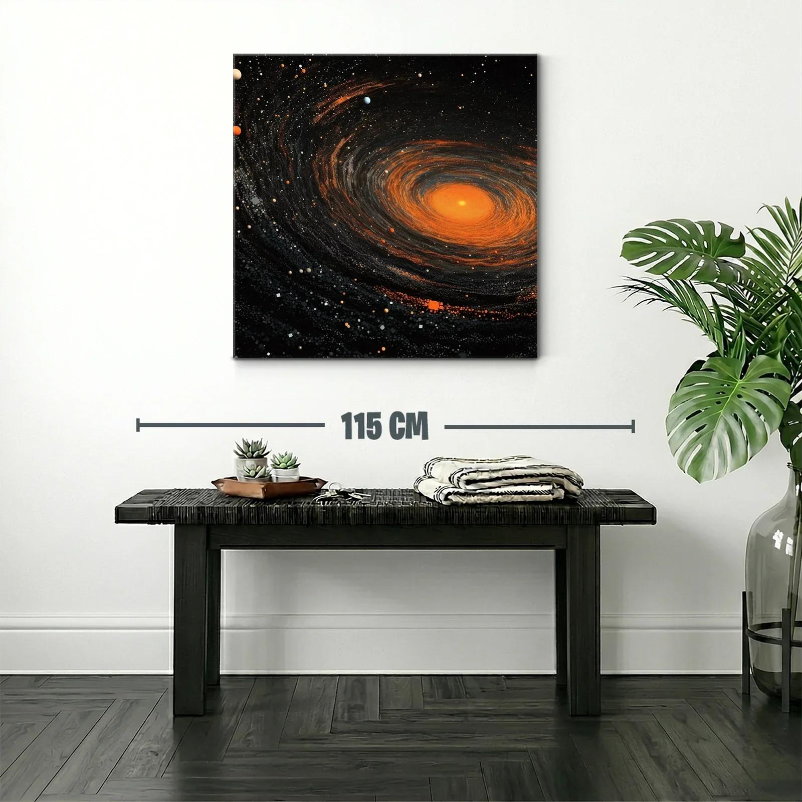 Galaxia Espiral con Luminiscencia Cálida — miniatura 2