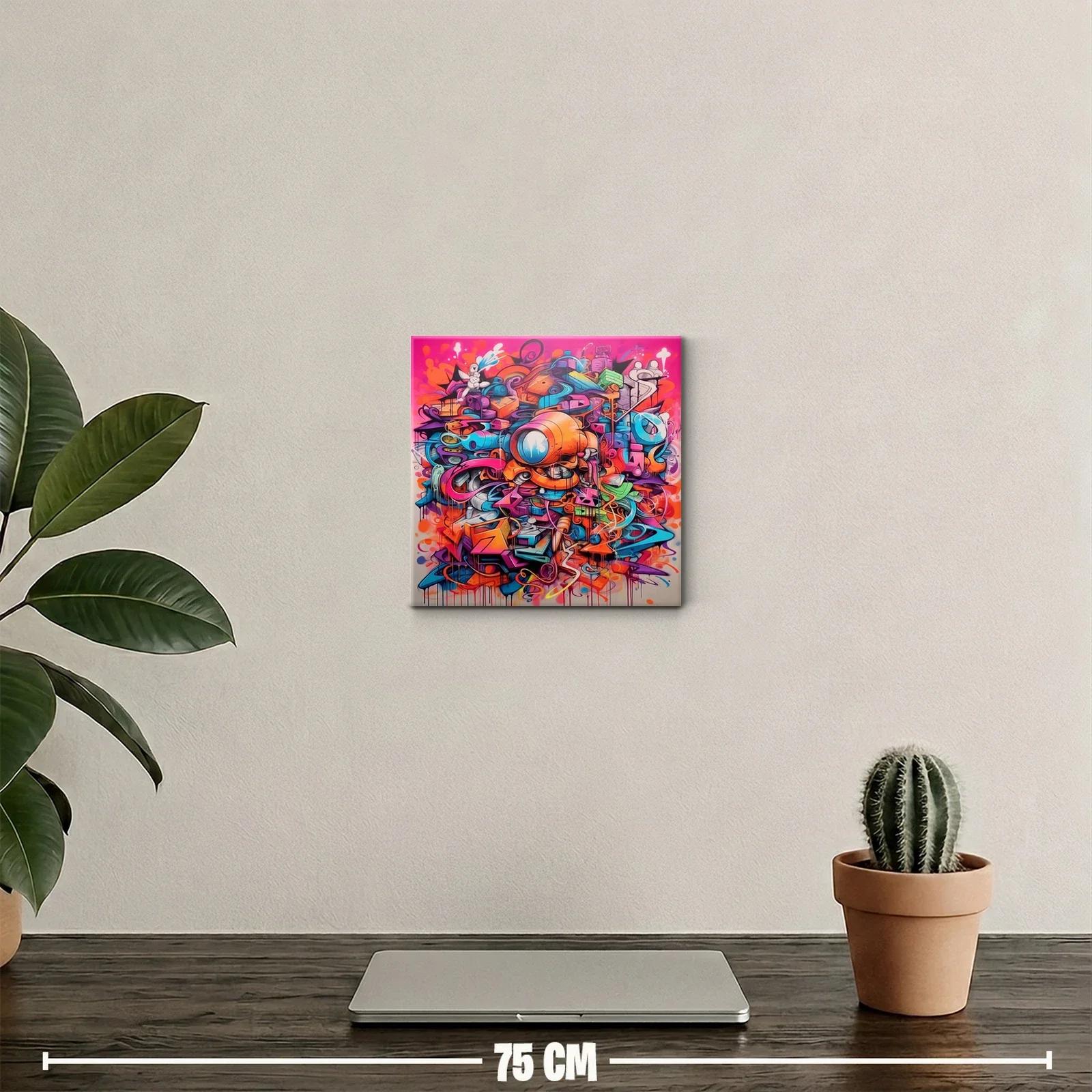 Abstracto colorido lleno de energía y movimiento vibrante — miniatura 2